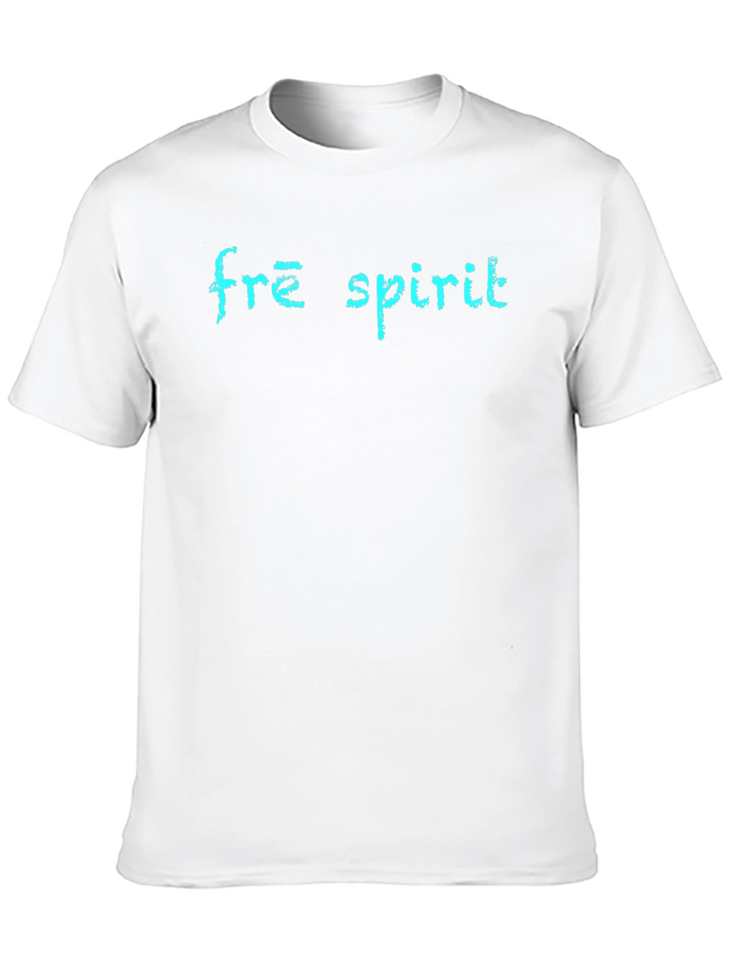Free Spirit Graphic Print Black T-Shirt