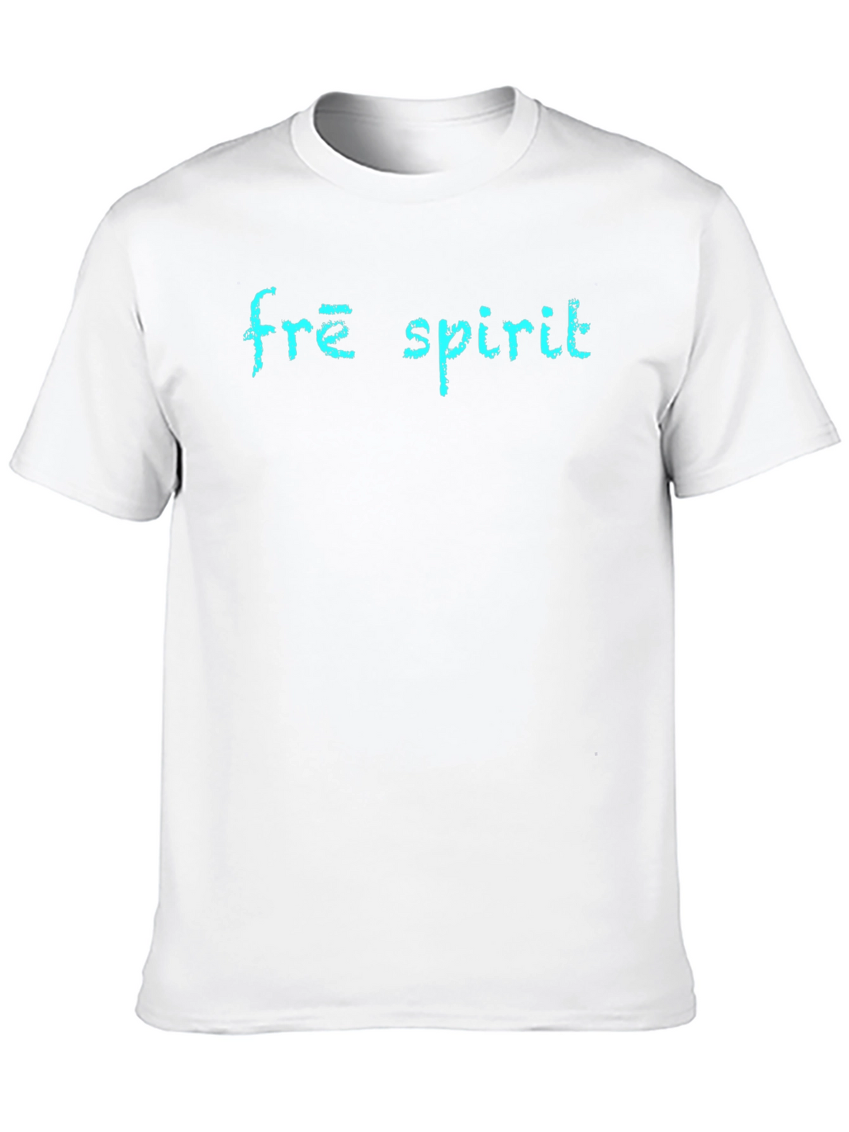 Free Spirit Graphic Print Black T-Shirt