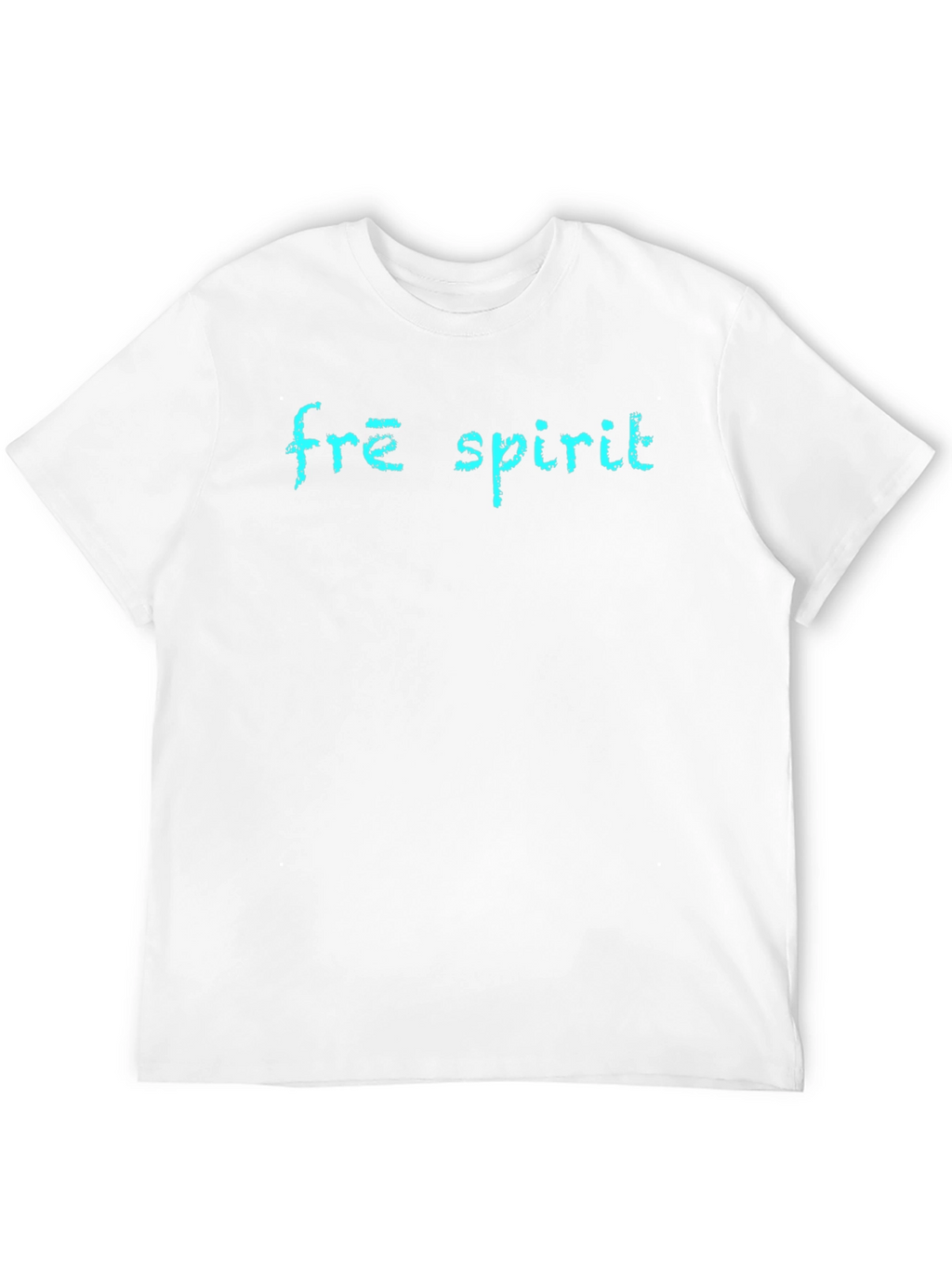 Free Spirit Graphic Print Black T-Shirt