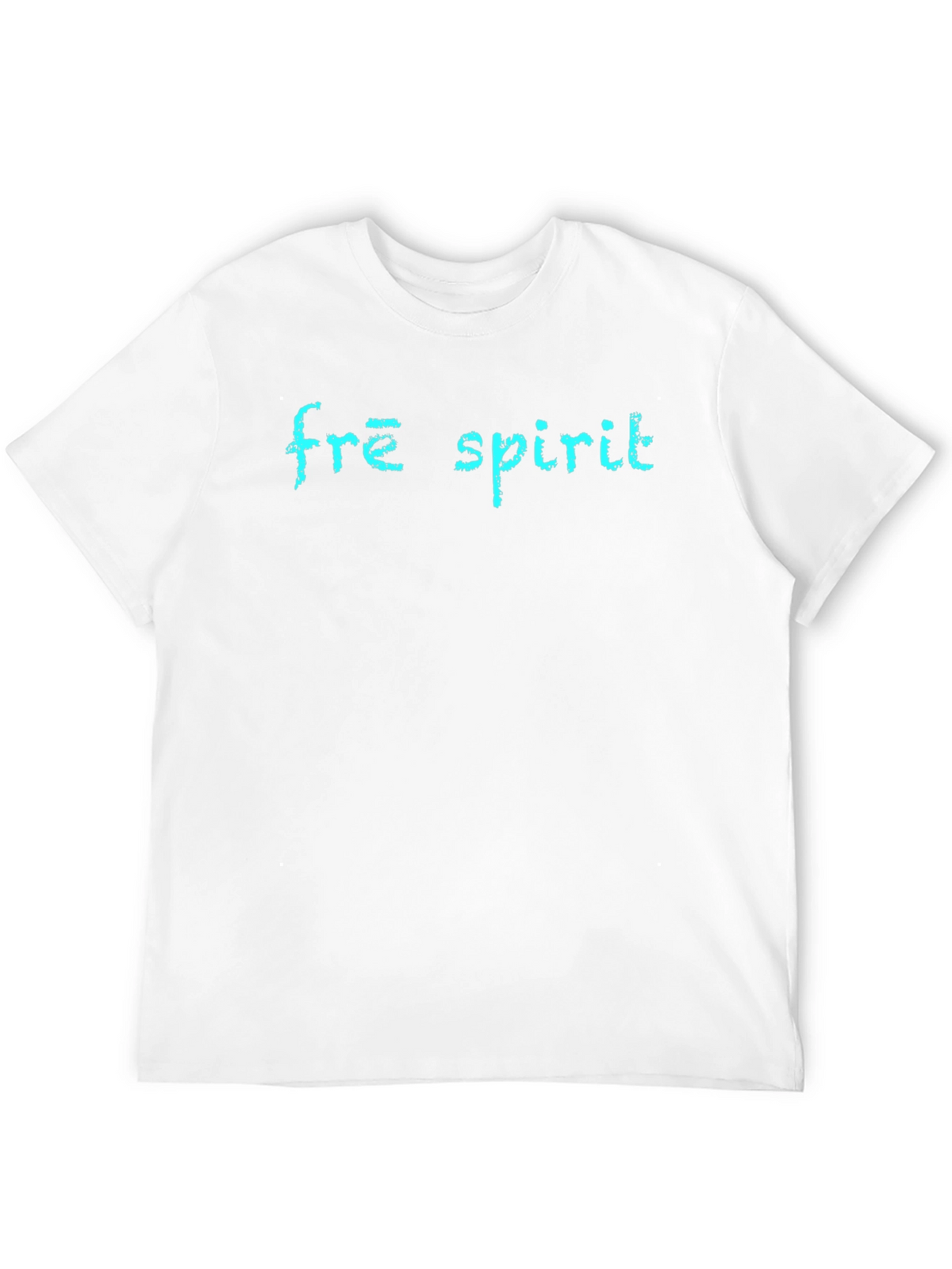 Free Spirit Graphic Print Black T-Shirt
