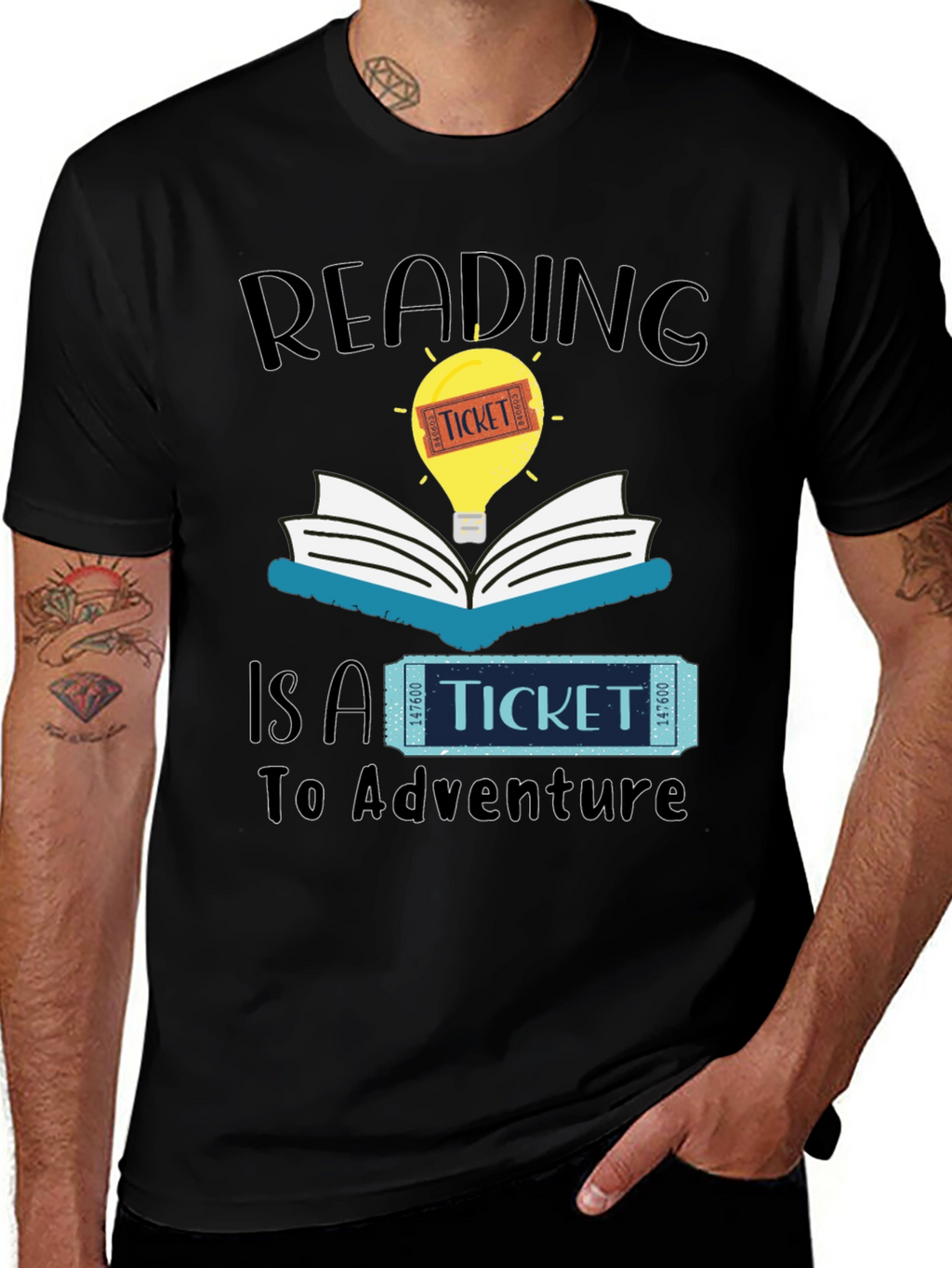 Reading is a Ticket to Adventure T-Shirt