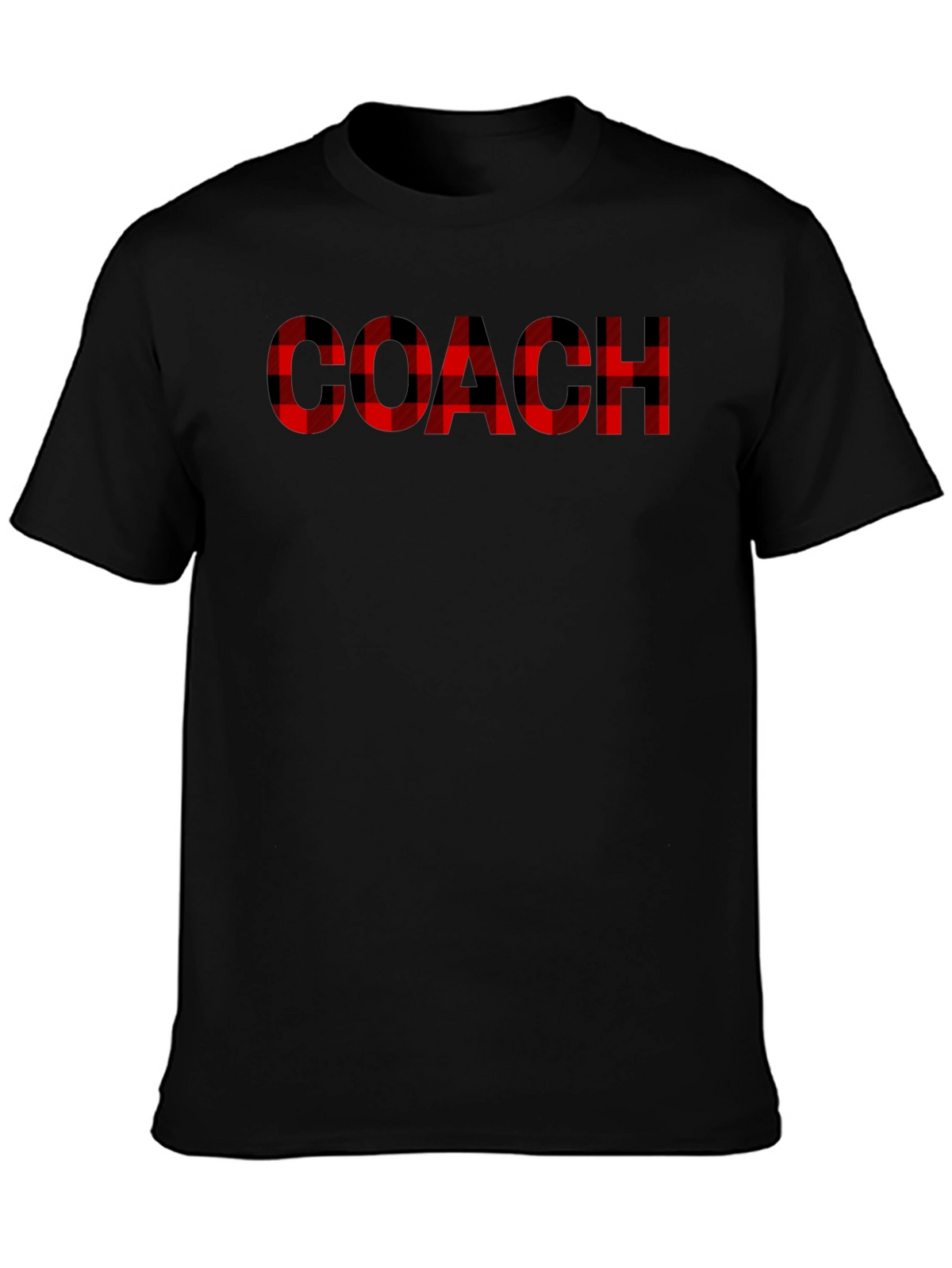 Buffalo Plaid Coach T-Shirt