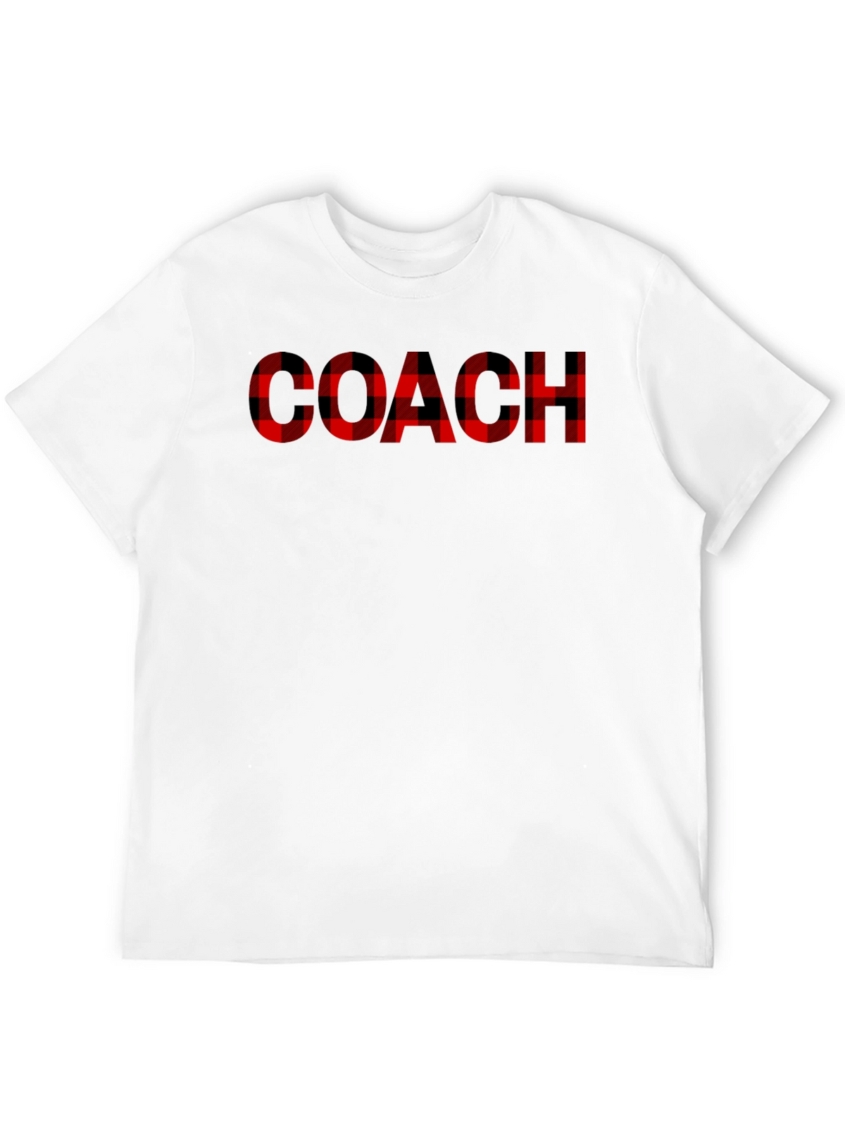Buffalo Plaid Coach T-Shirt