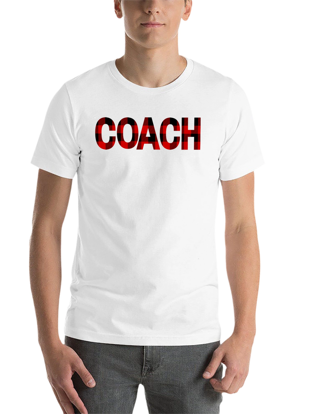 Buffalo Plaid Coach T-Shirt