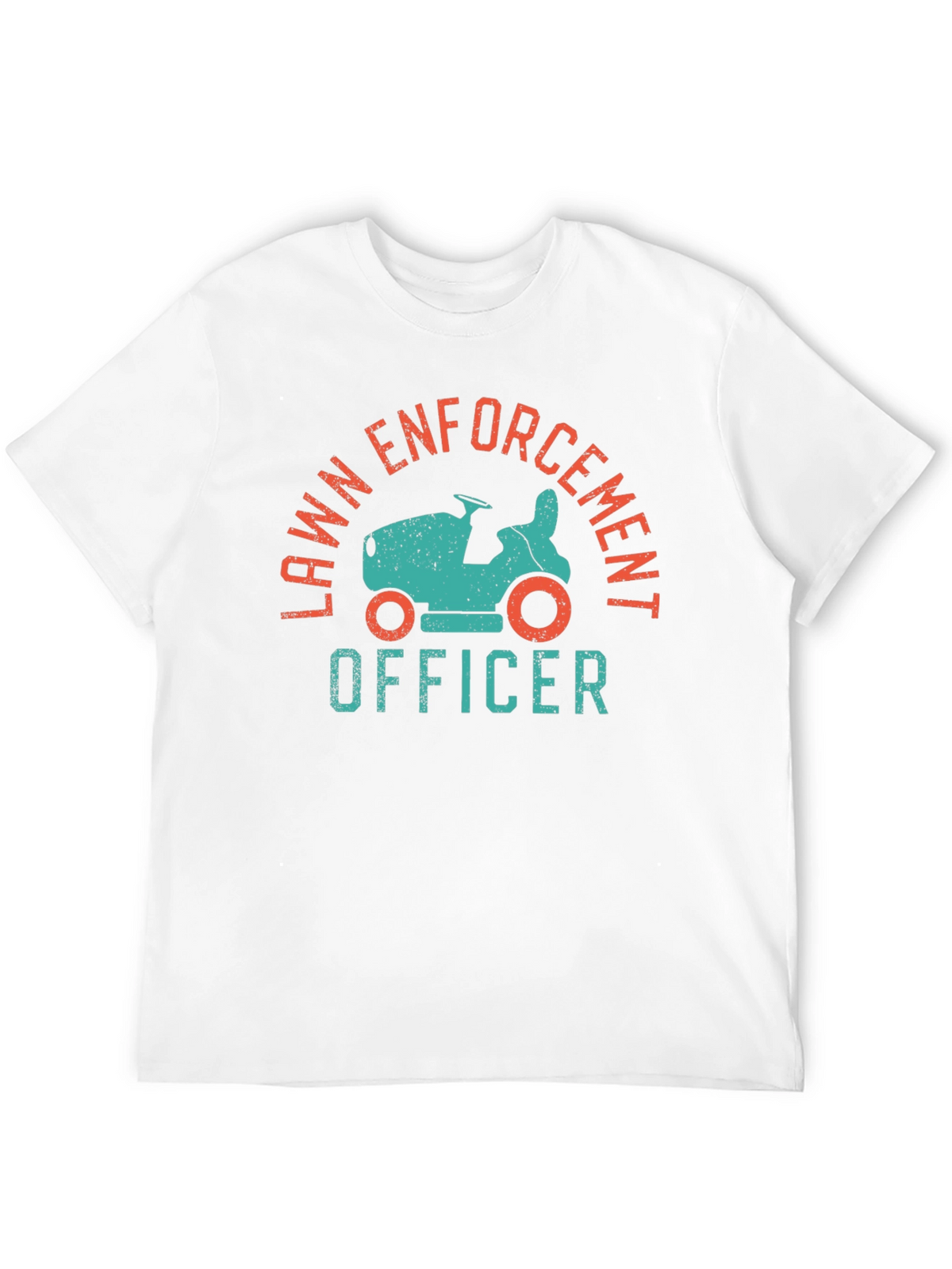 Lawn Enforcement Officer Funny Graphic Tee