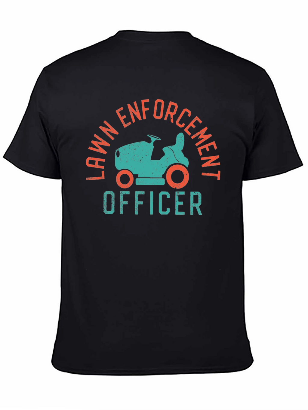 Lawn Enforcement Officer Funny Graphic Tee