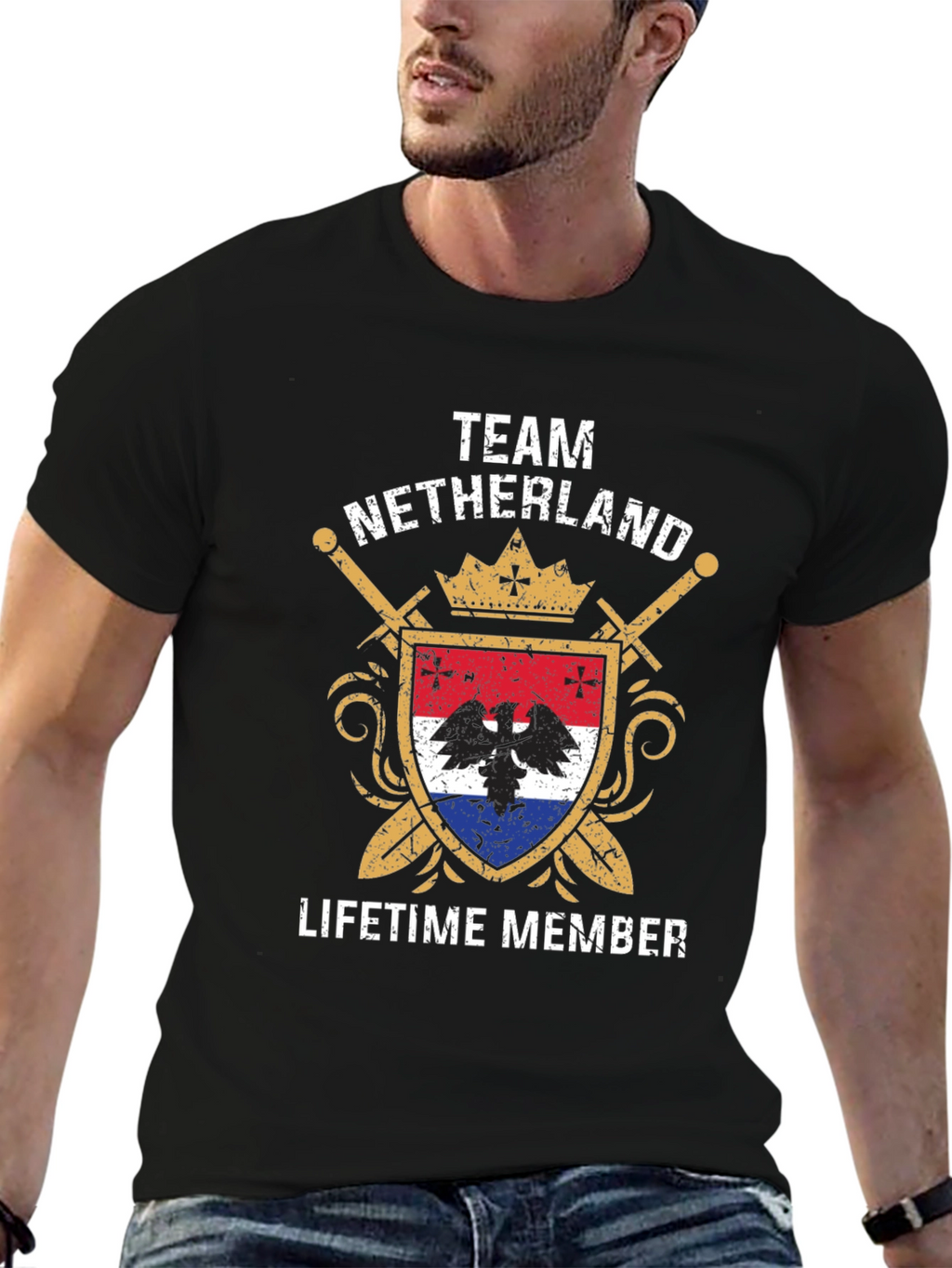 Team Netherland Lifetime Member Graphic T-Shirt