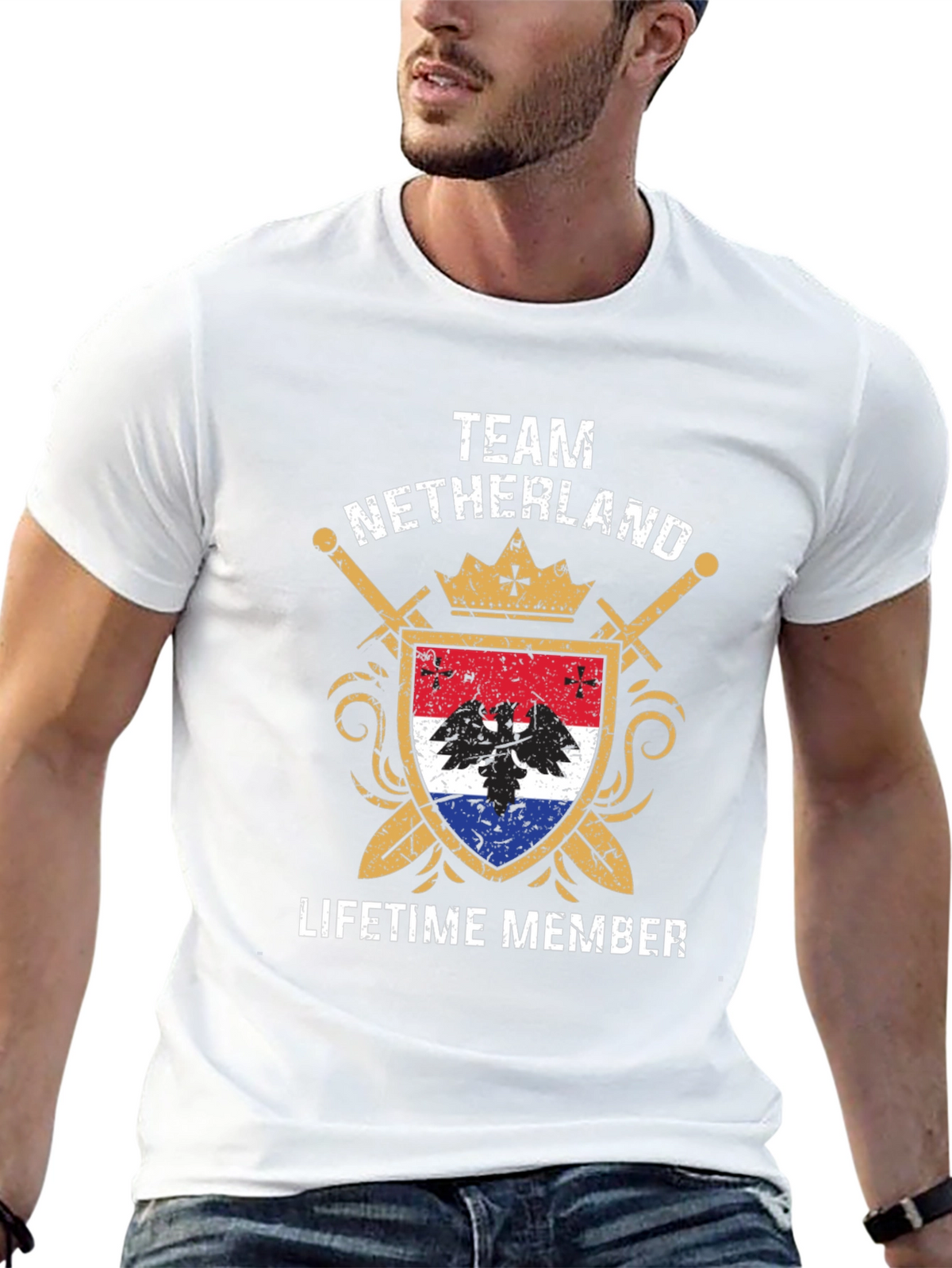 Team Netherland Lifetime Member Graphic T-Shirt