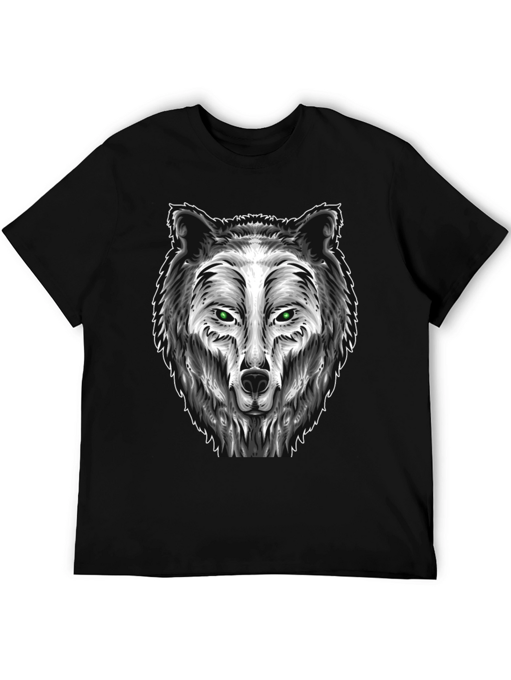 Wolf Graphic Tee - Fierce Animal Design