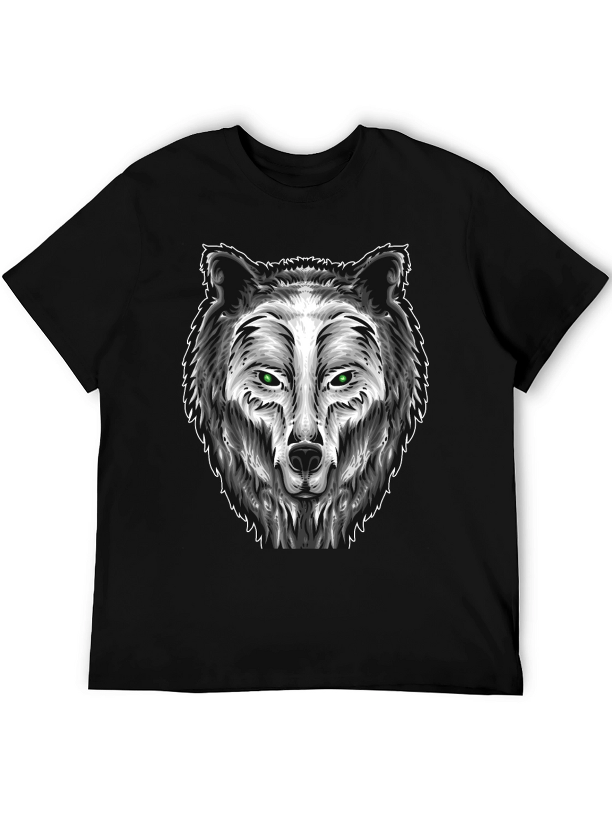 Wolf Graphic Tee - Fierce Animal Design