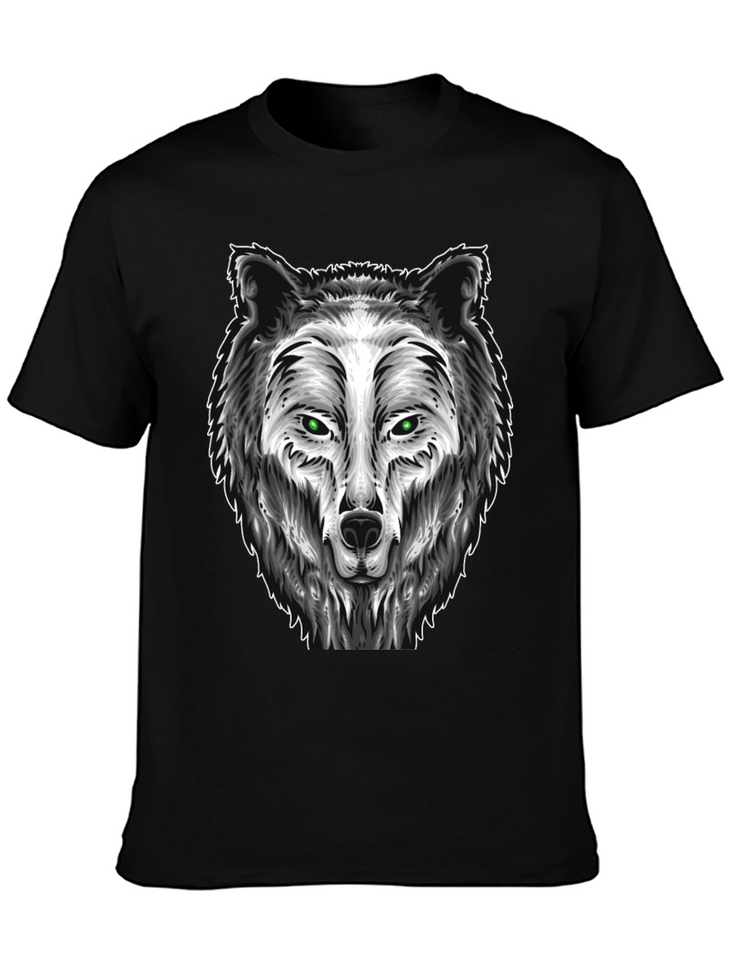 Wolf Graphic Tee - Fierce Animal Design