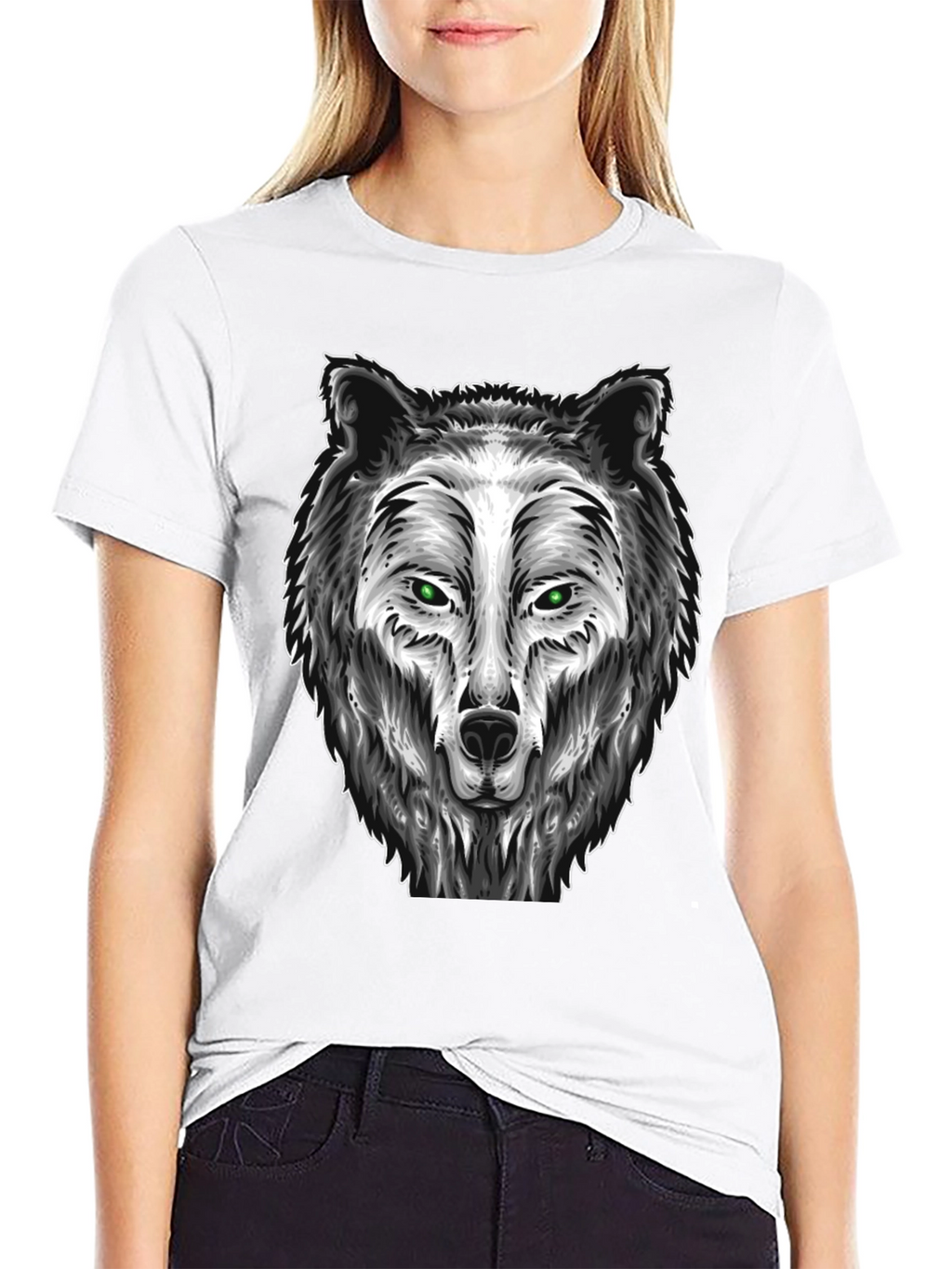 Wolf Graphic Tee - Fierce Animal Design
