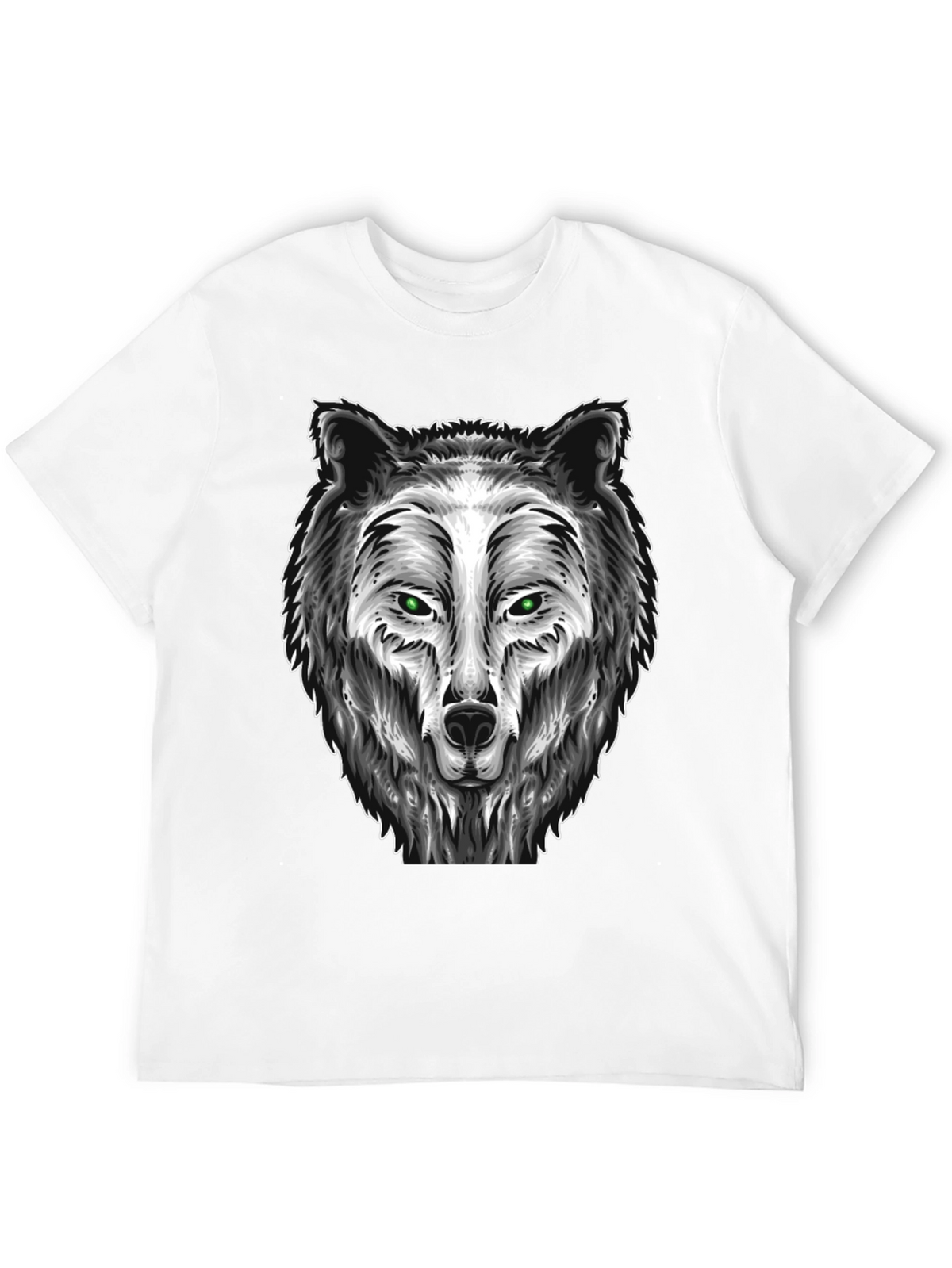 Wolf Graphic Tee - Fierce Animal Design