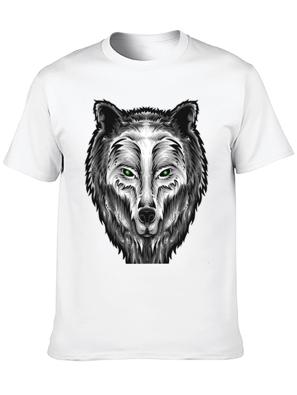 Wolf Graphic Tee - Fierce Animal Design