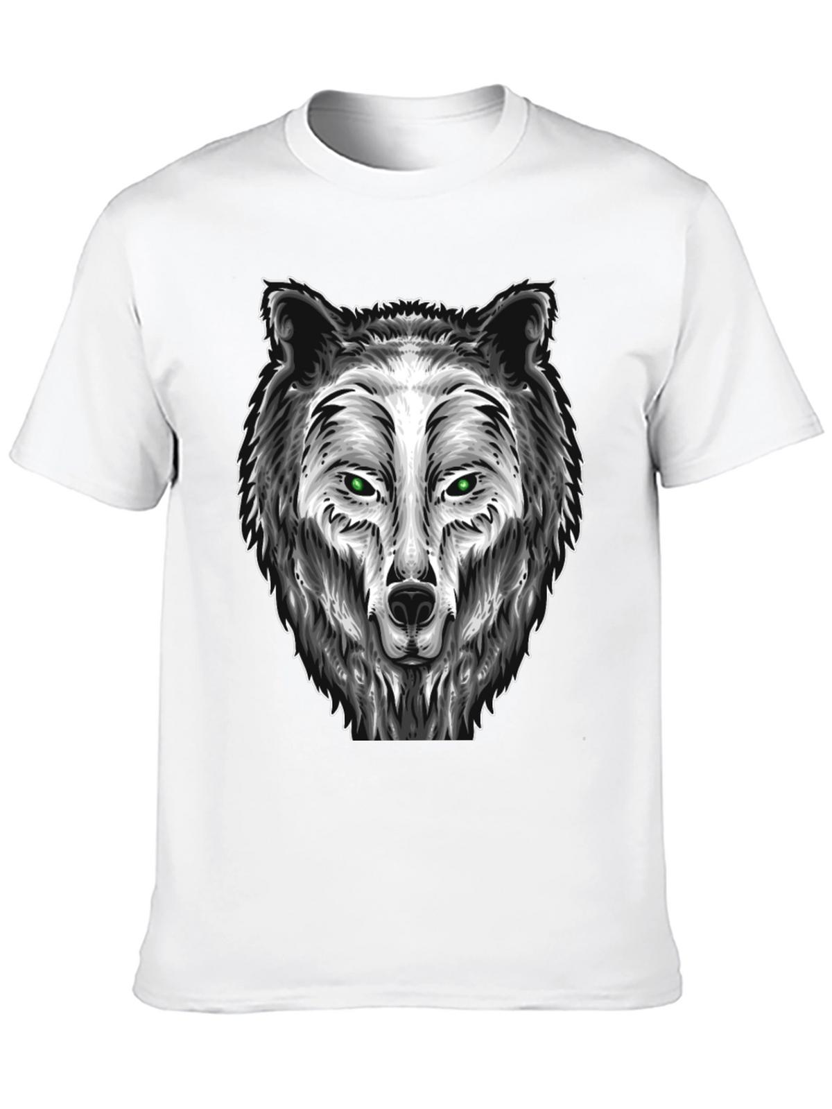 Wolf Graphic Tee - Fierce Animal Design