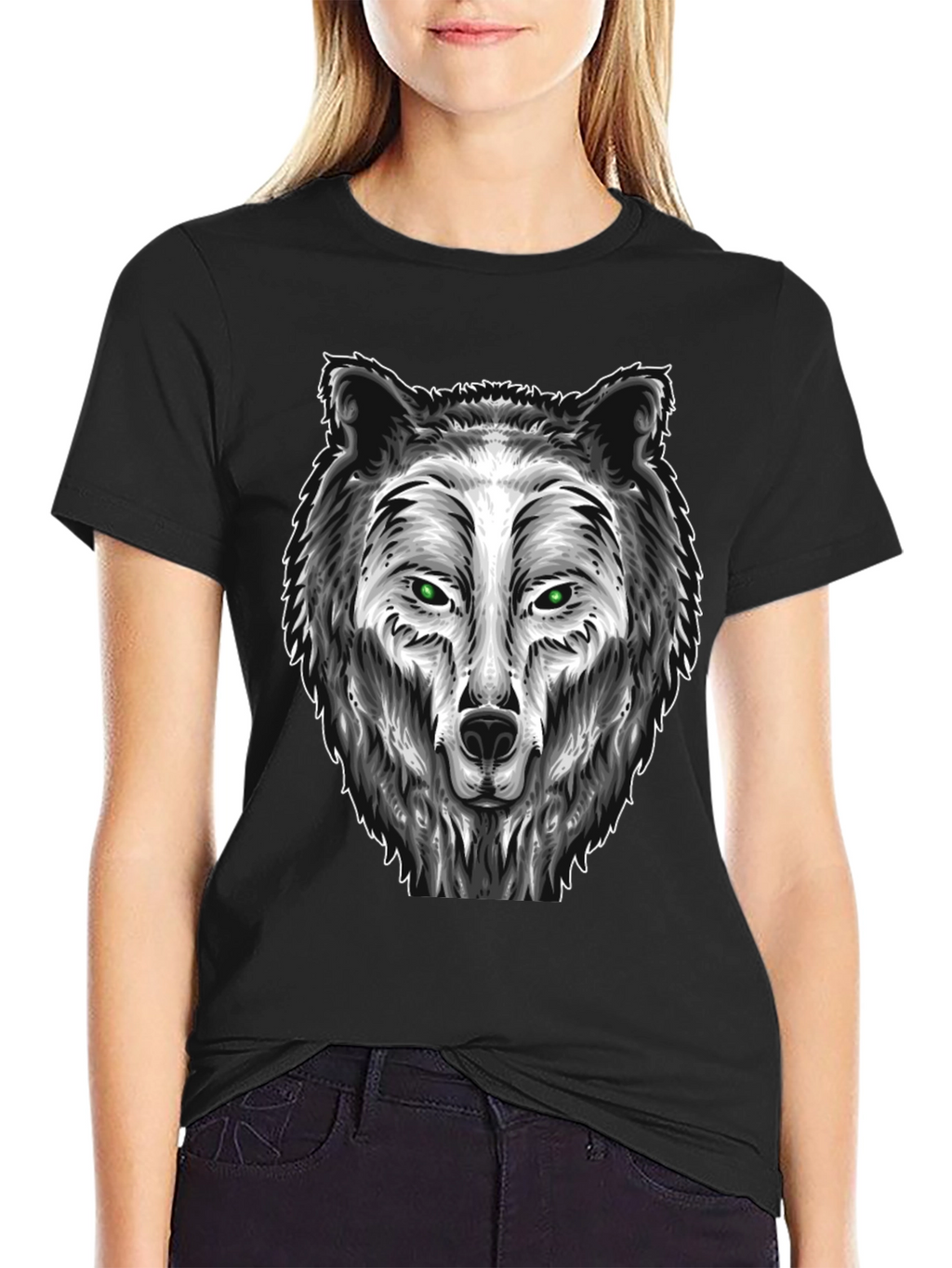 Wolf Graphic Tee - Fierce Animal Design