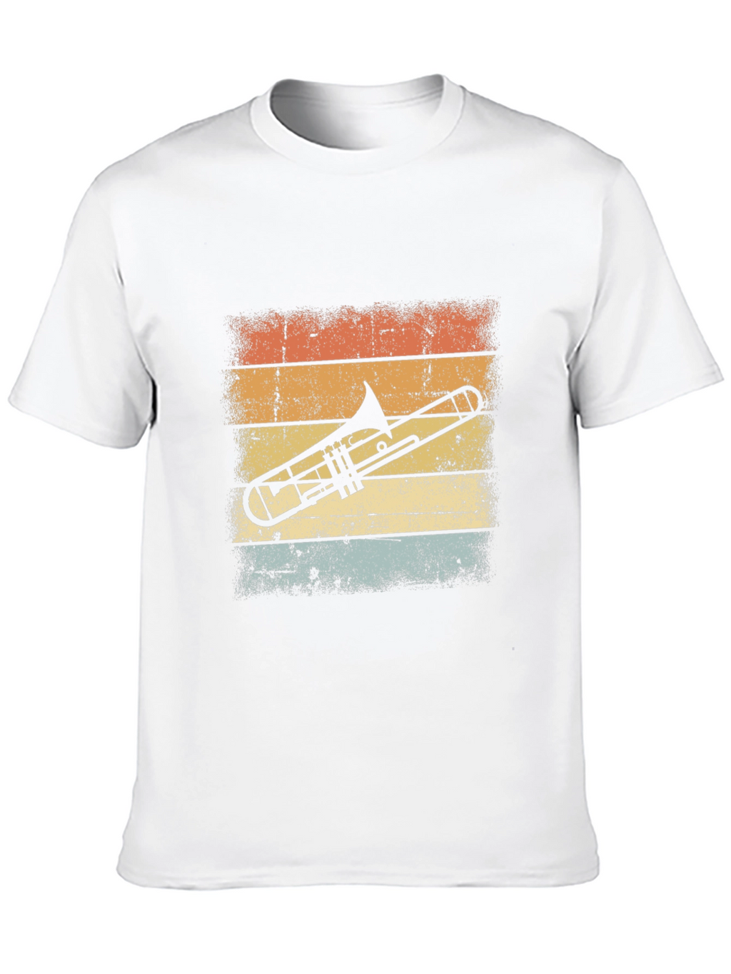 Retro Trombone Graphic Tee