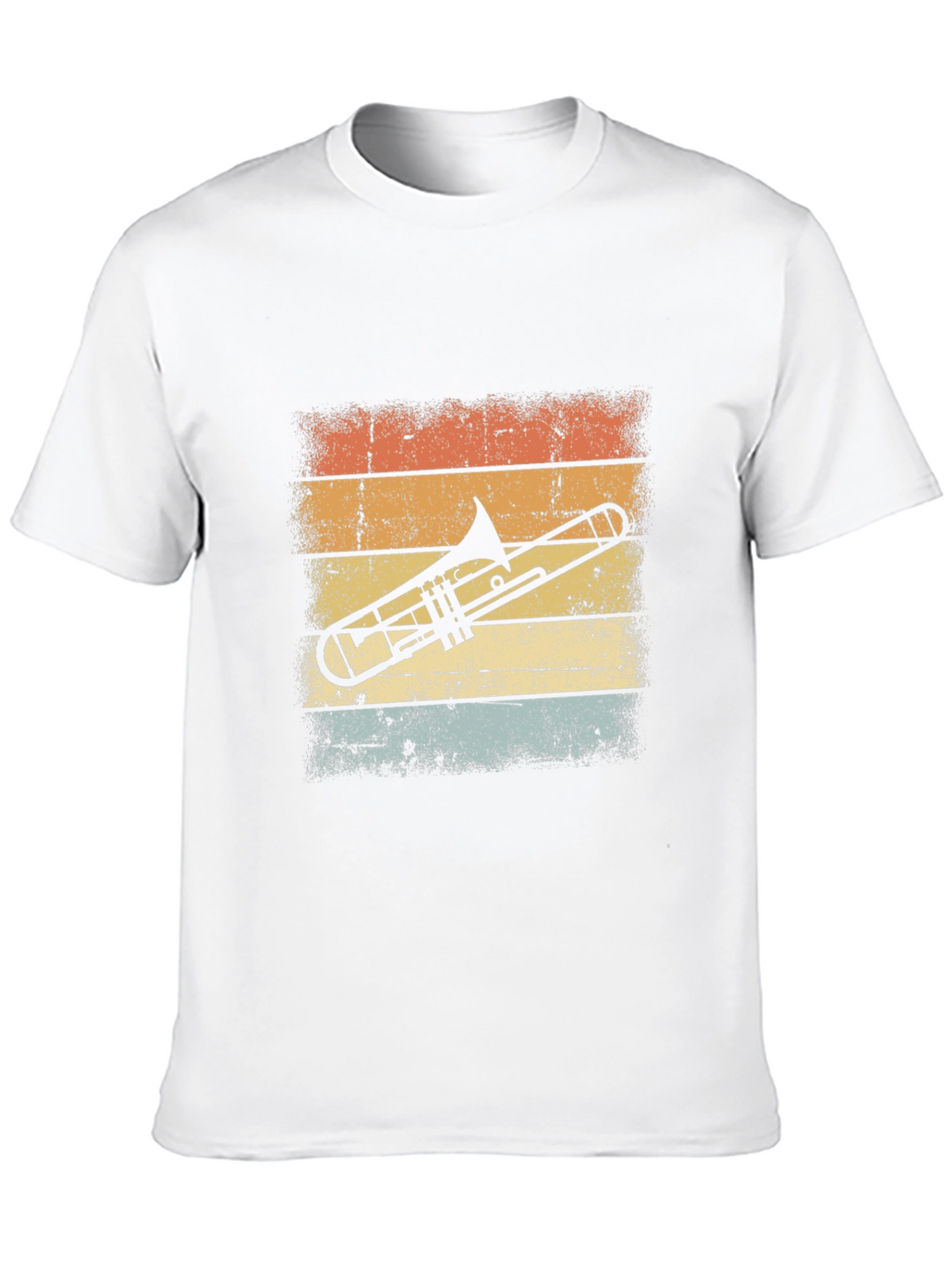Retro Trombone Graphic Tee