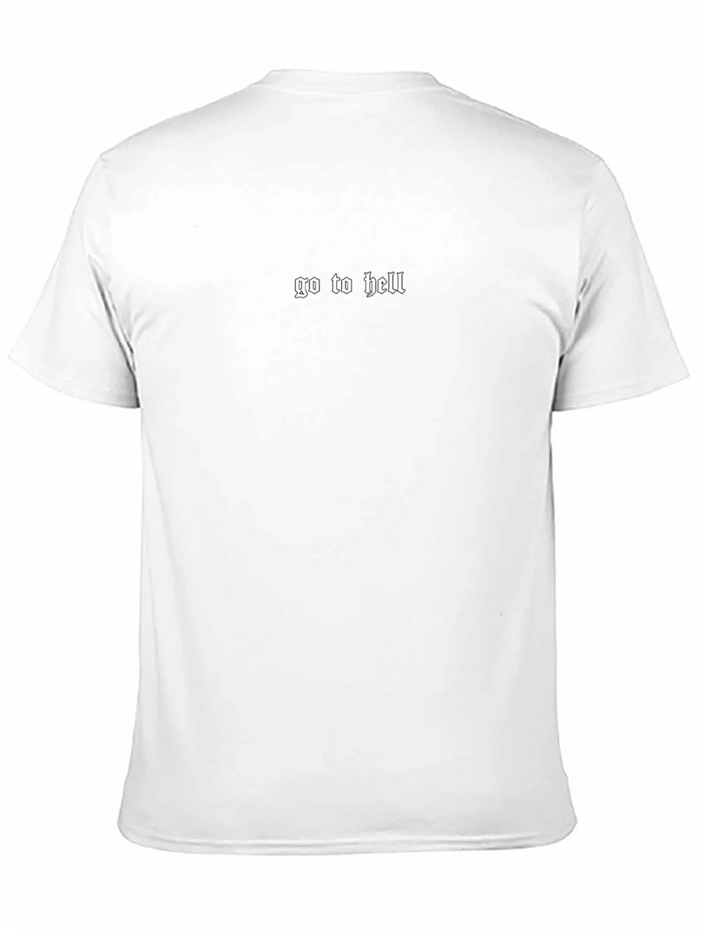 Go to Hell Black Graphic Tee