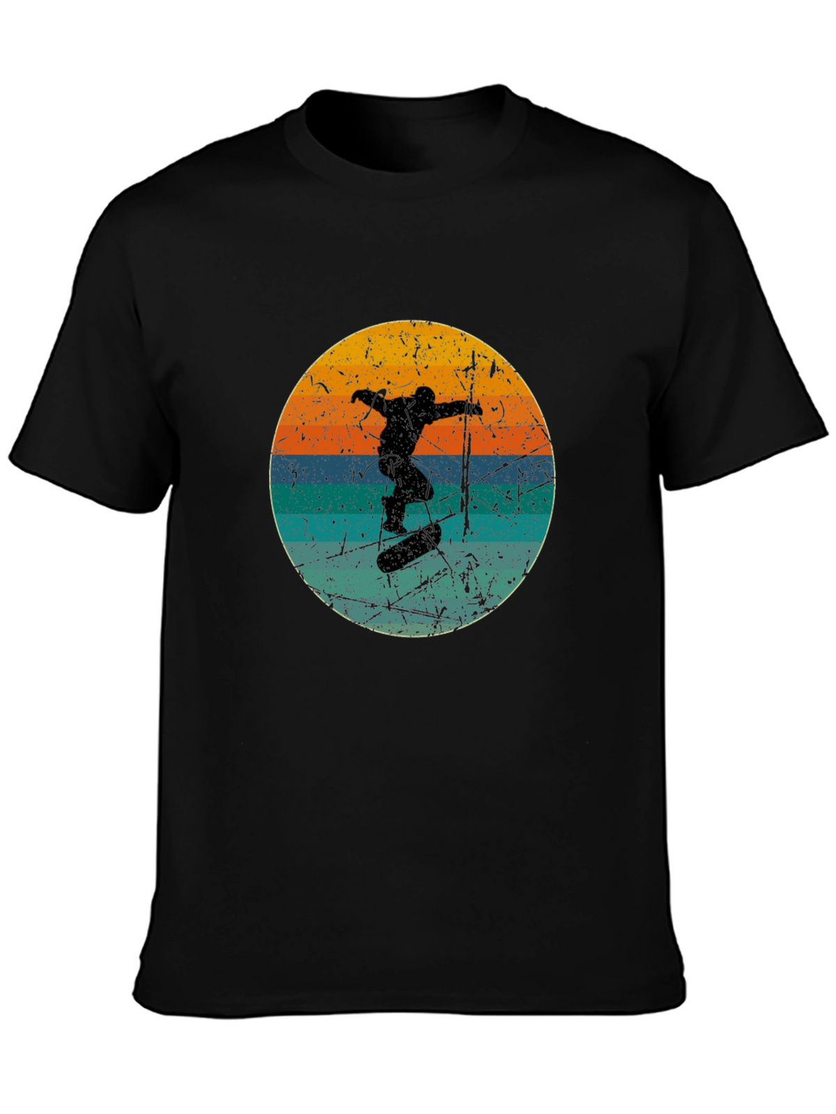 Retro Skateboarder Graphic Tee
