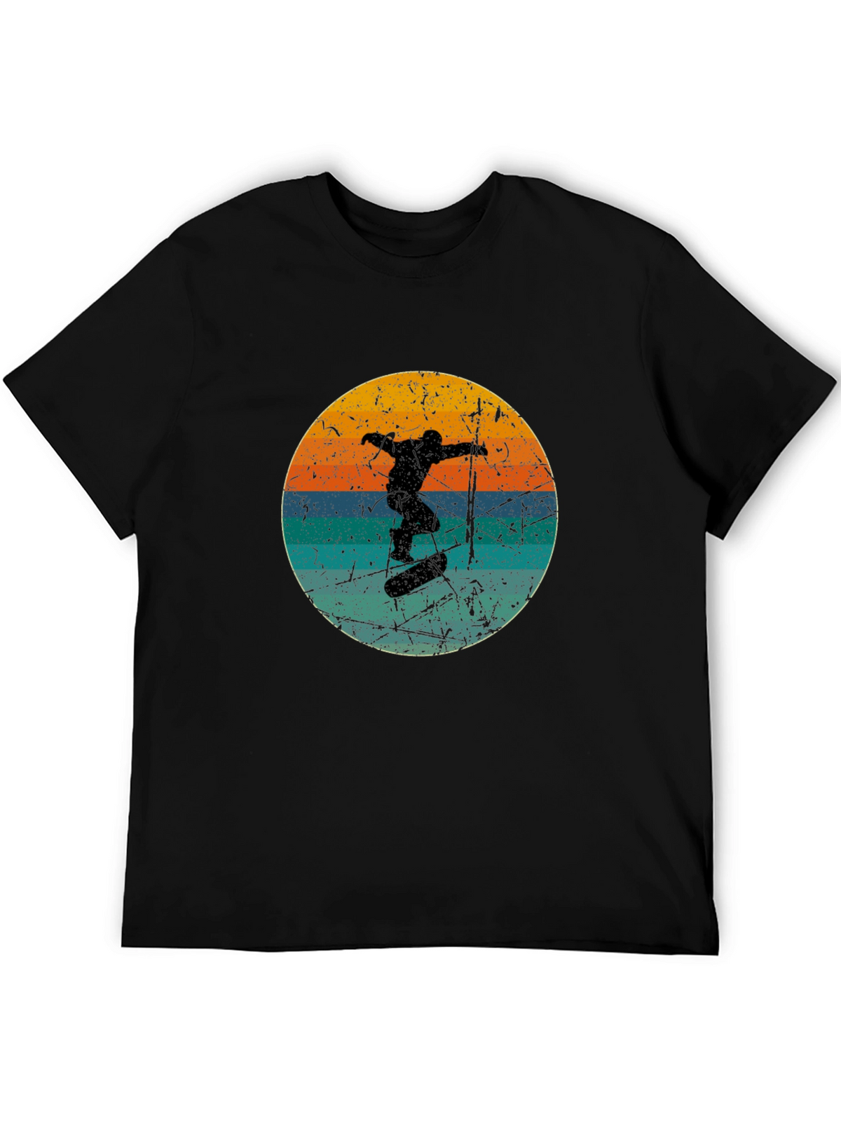 Retro Skateboarder Graphic Tee