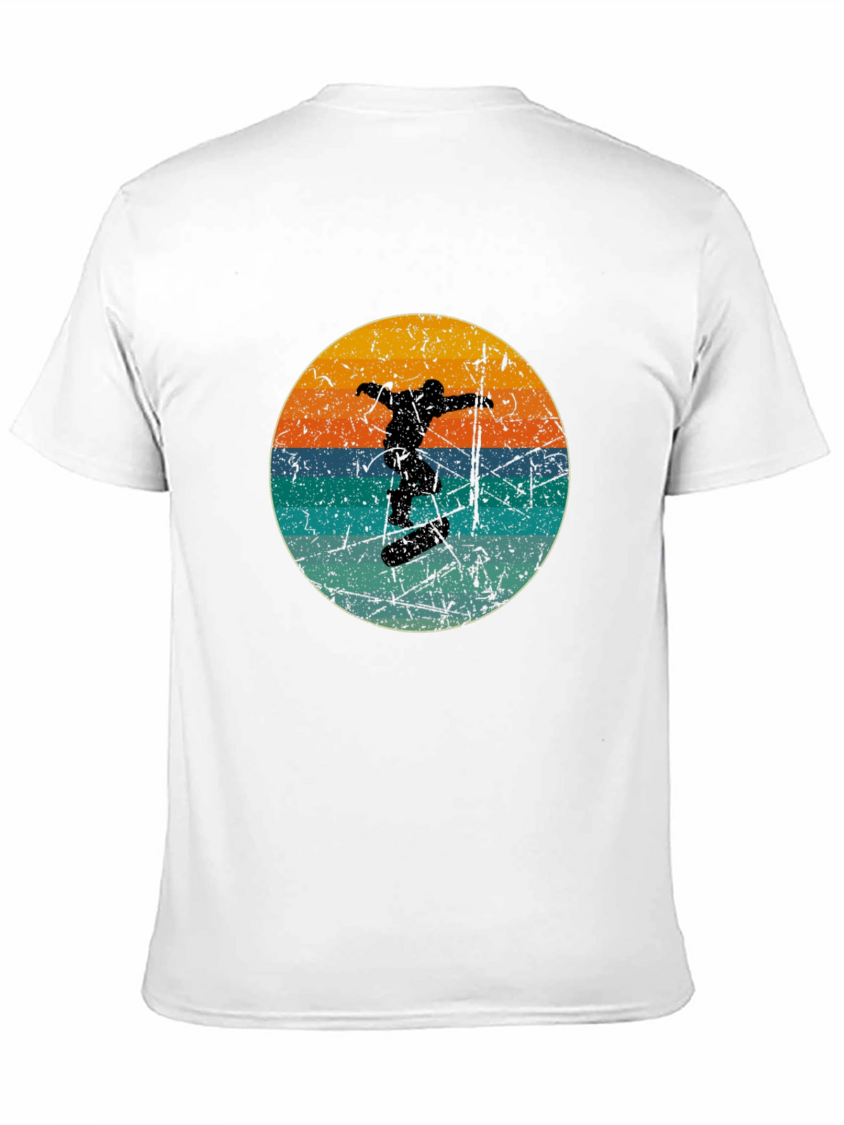 Retro Skateboarder Graphic Tee