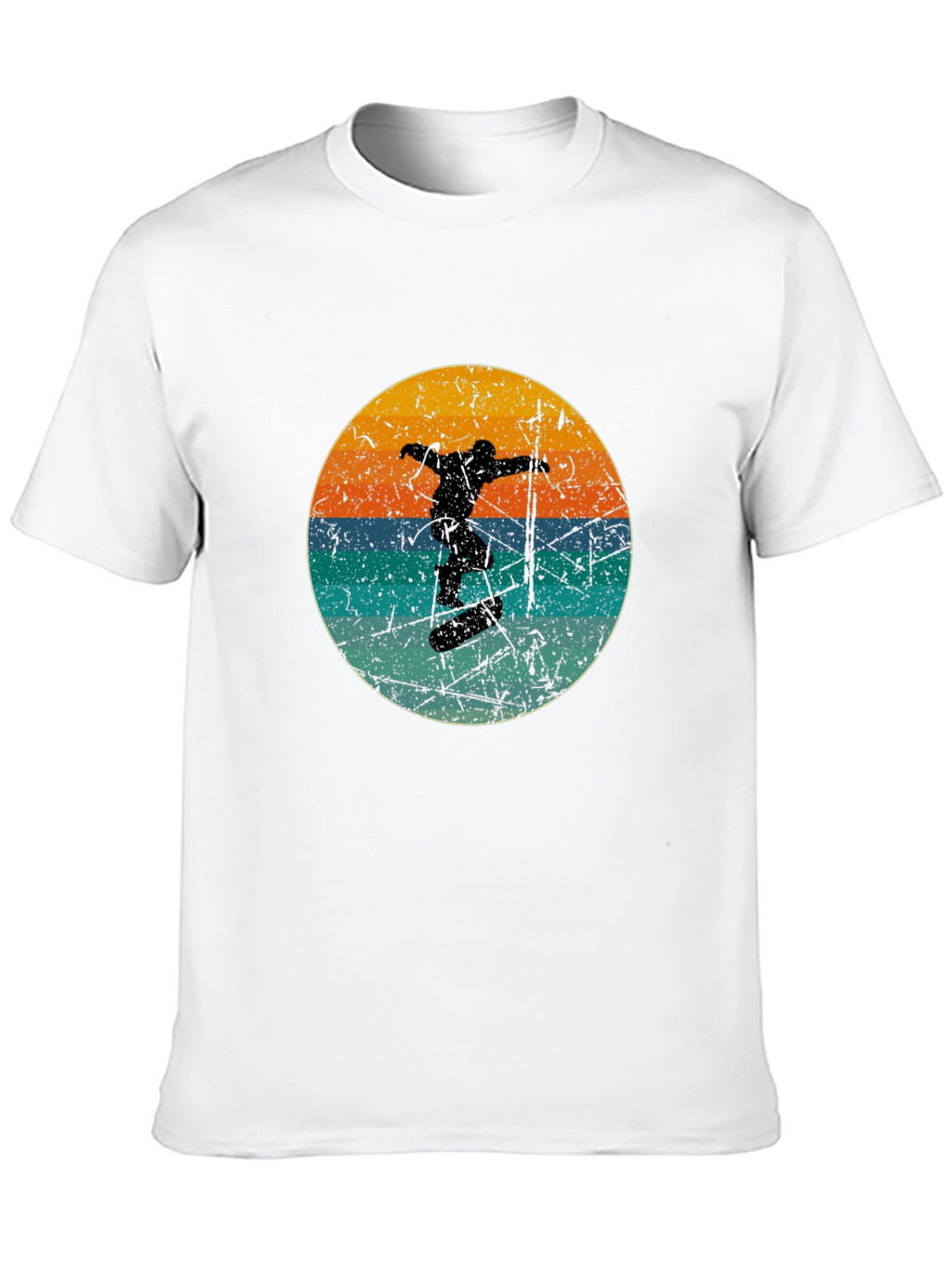 Retro Skateboarder Graphic Tee