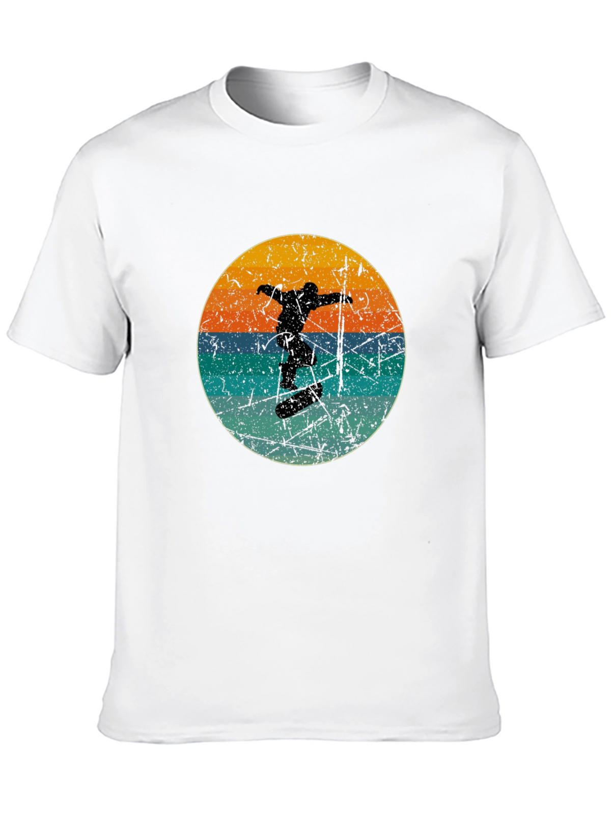 Retro Skateboarder Graphic Tee