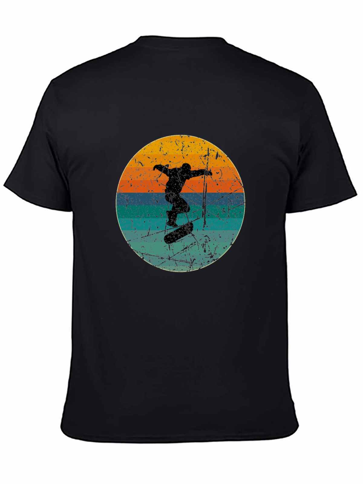 Retro Skateboarder Graphic Tee