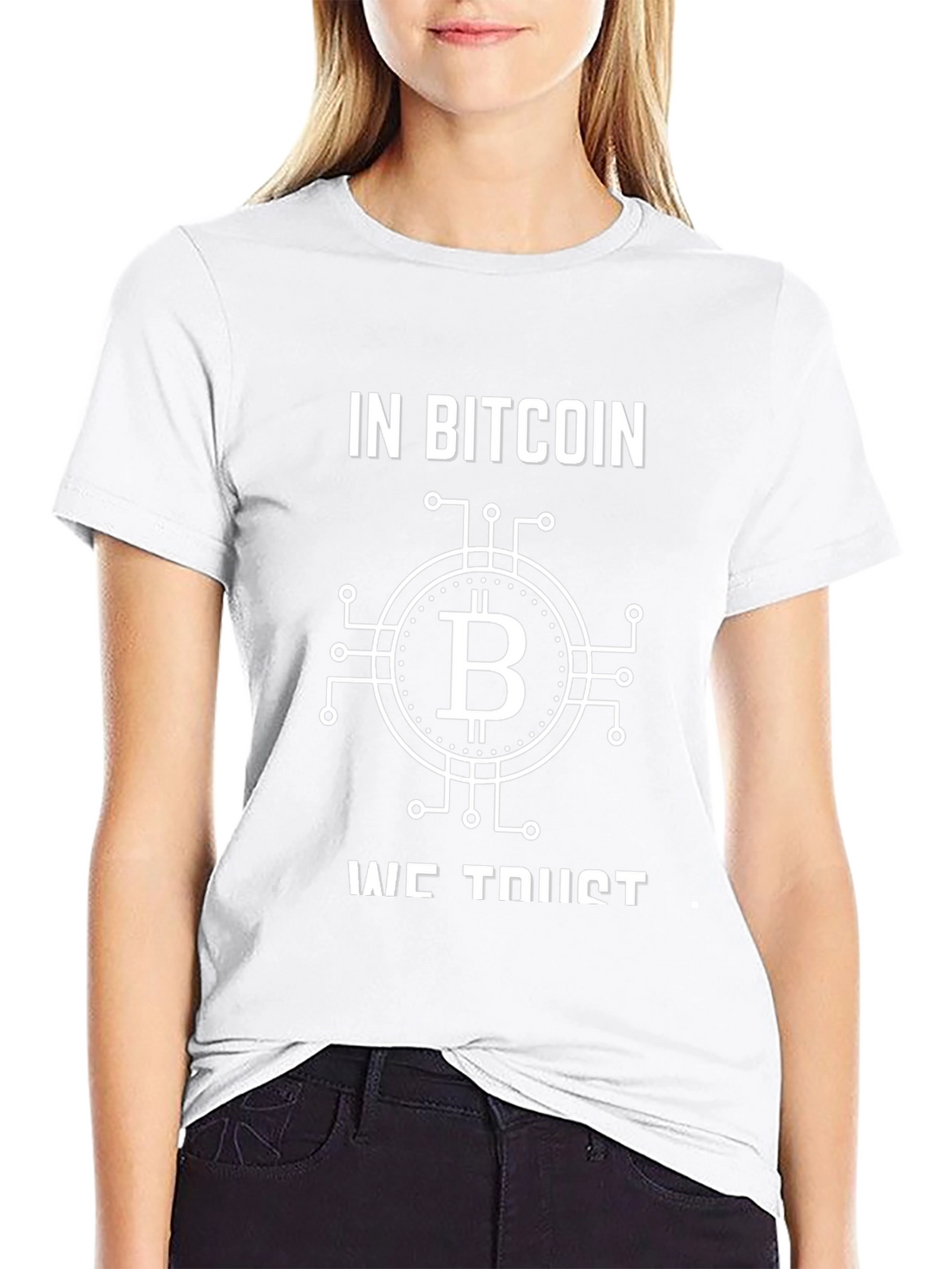 Bitcoin T-Shirt - In Bitcoin We Trust Crypto Tee