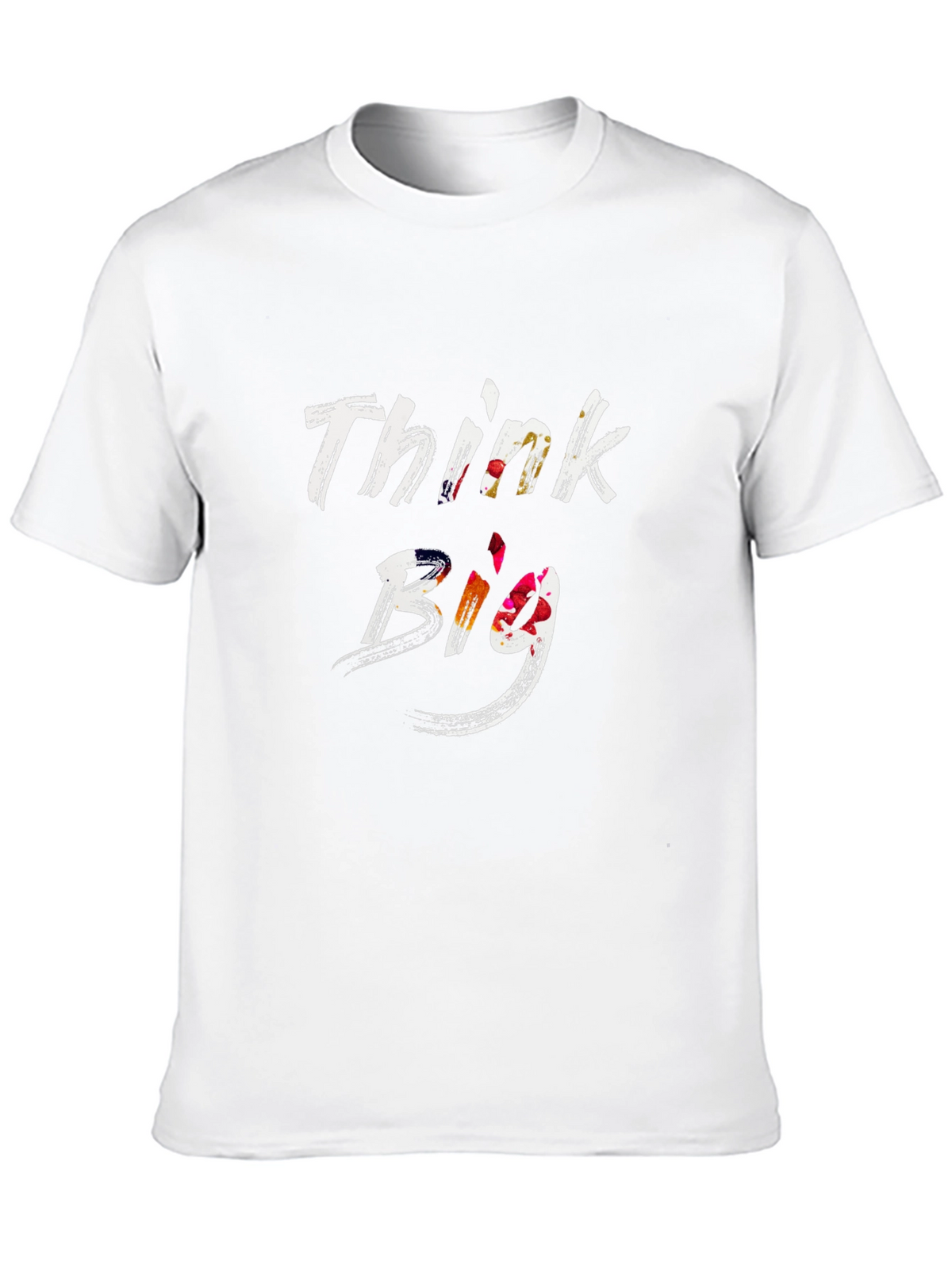 Think Big Graphic Tee - Mens Black T-Shirt