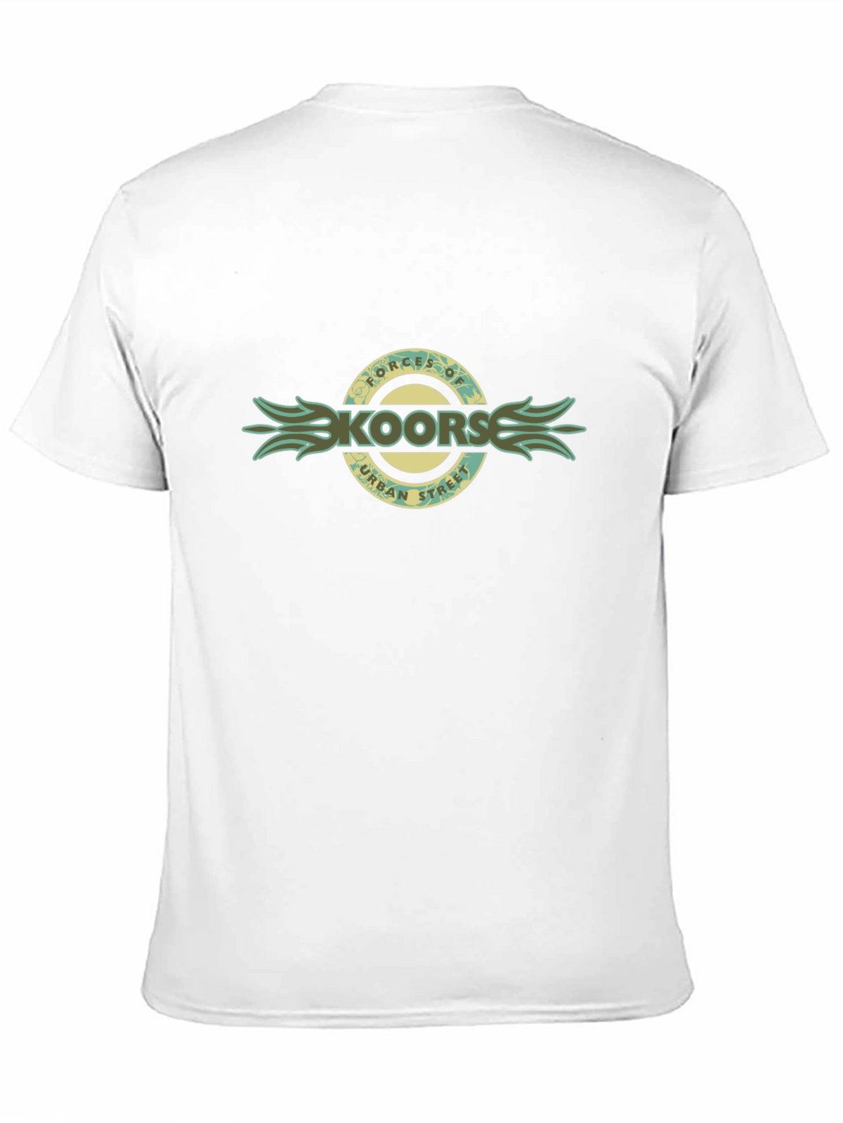 Mens Black Graphic T-Shirt - Skoorse Urban Street