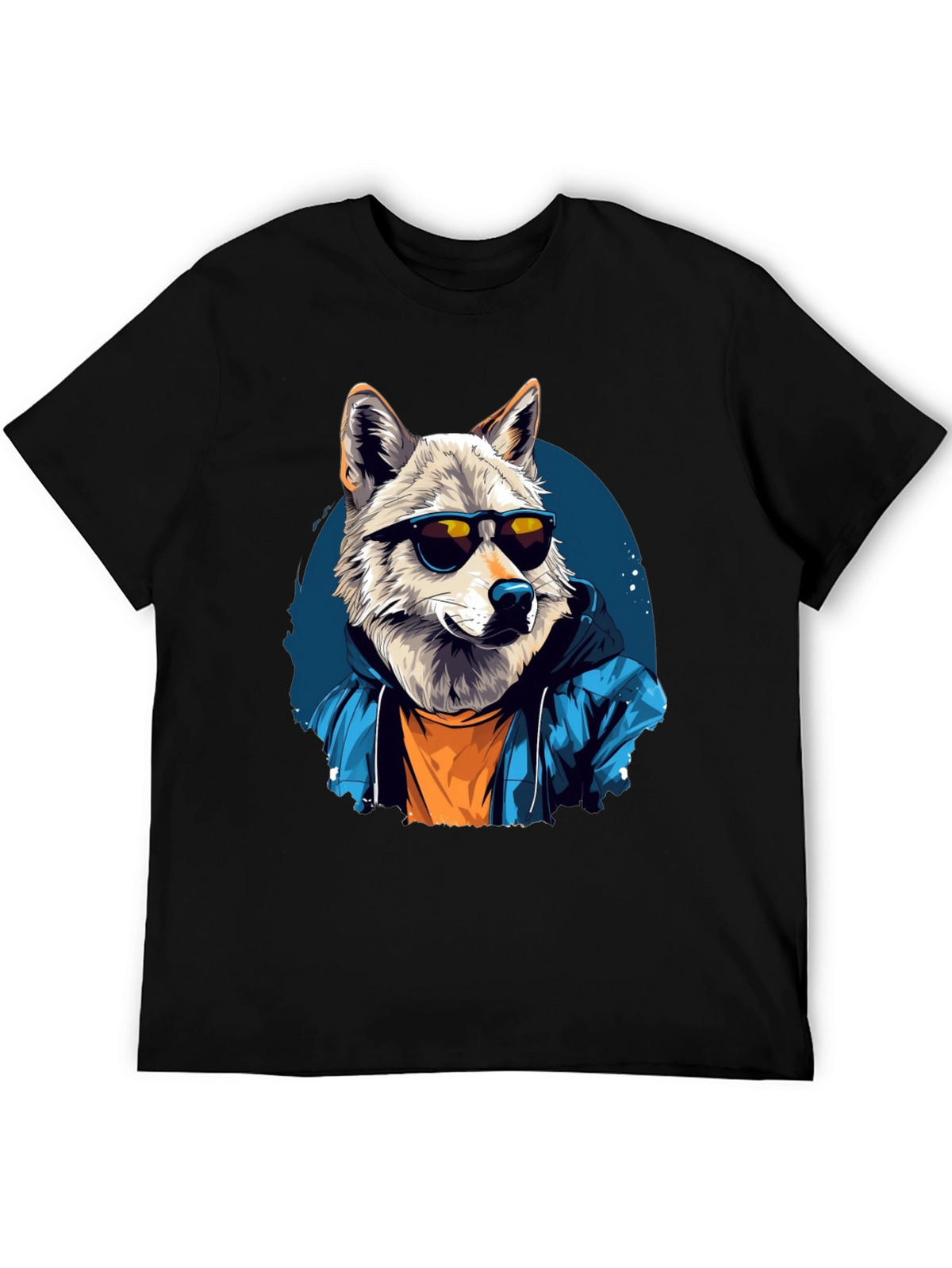 Cool Wolf Graphic Tee