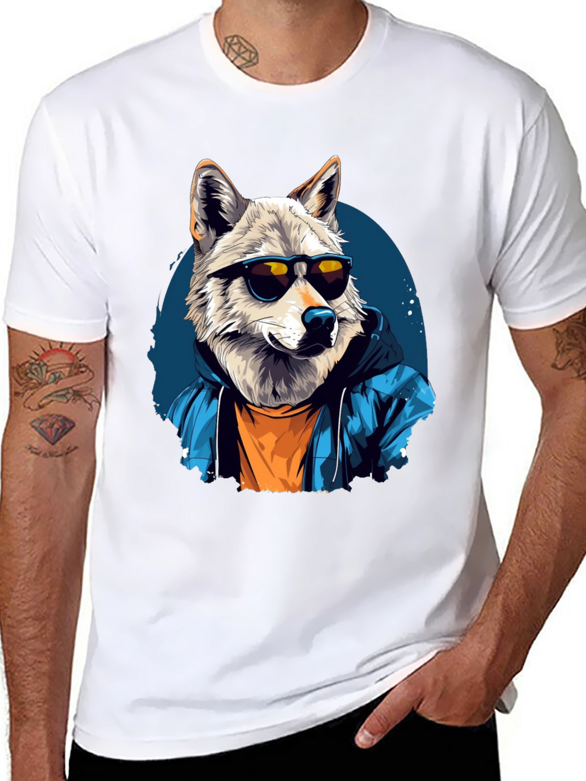 Cool Wolf Graphic Tee