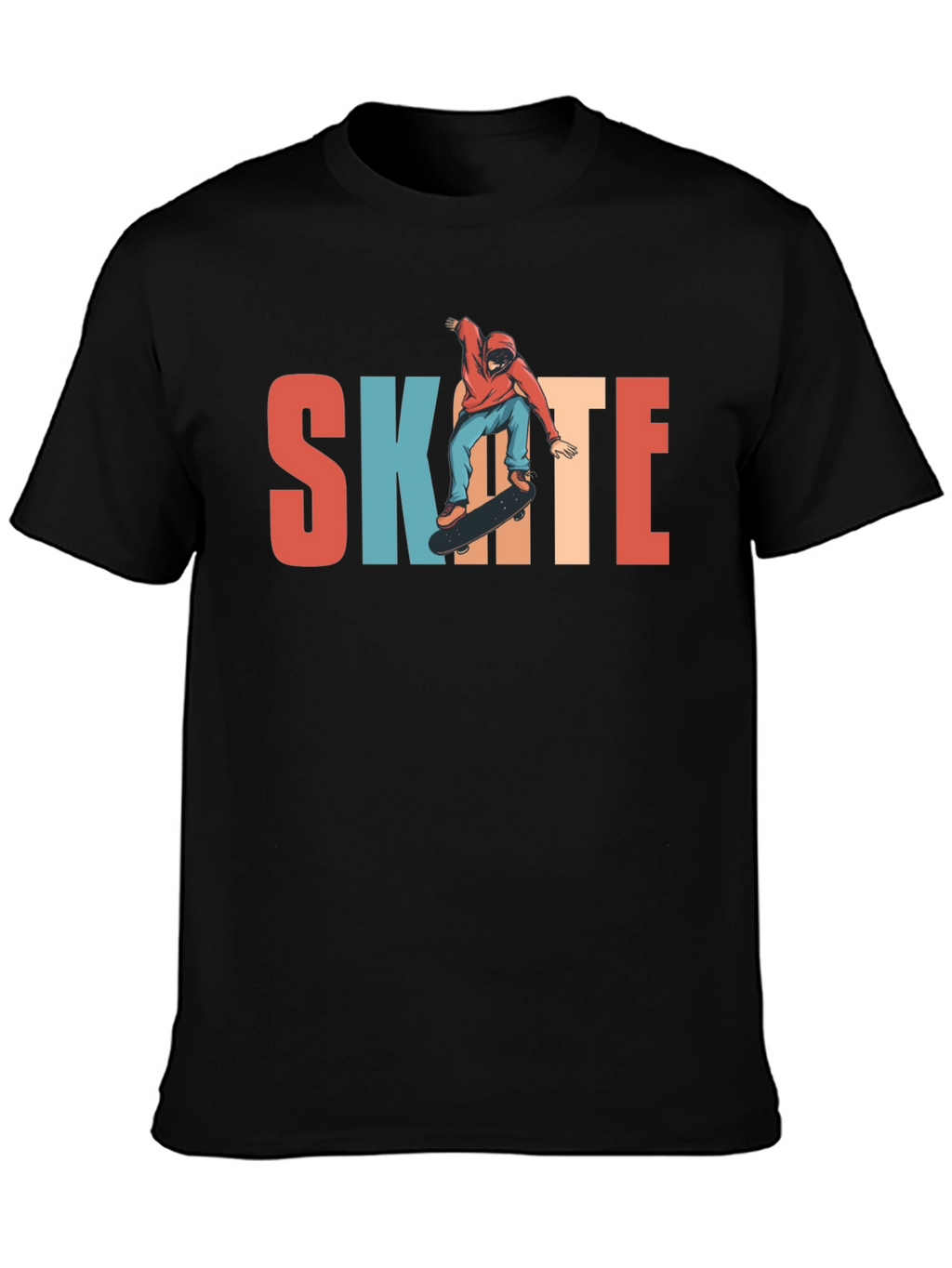 Skate T-Shirt | Retro Skateboarder Graphic Tee