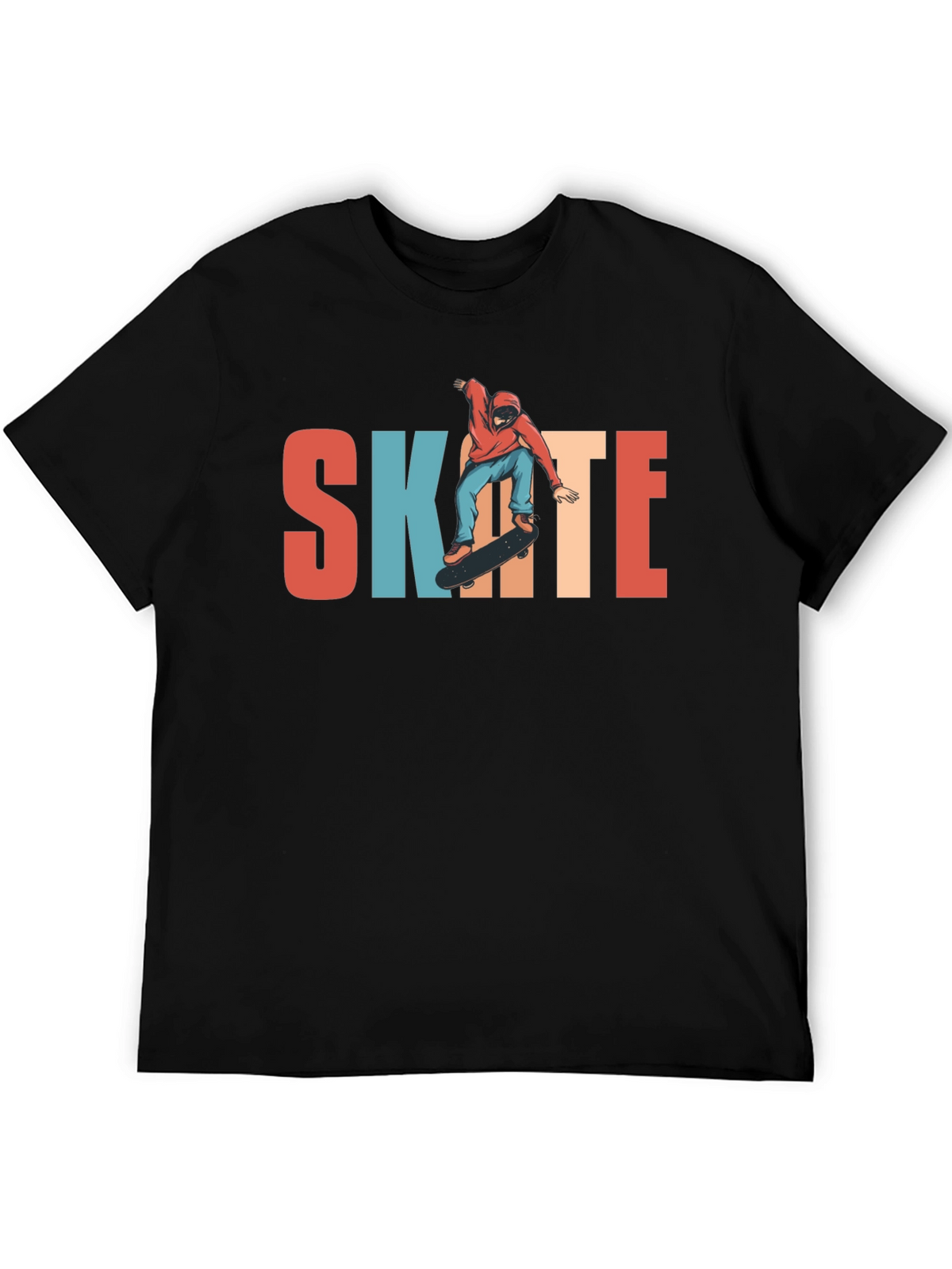 Skate T-Shirt | Retro Skateboarder Graphic Tee