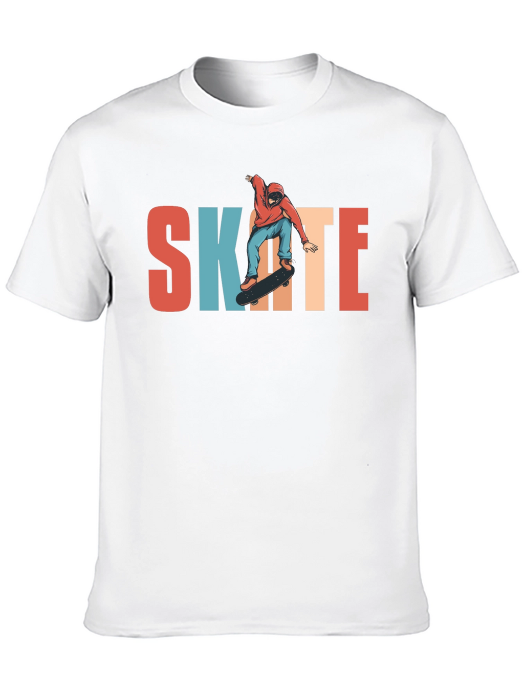 Skate T-Shirt | Retro Skateboarder Graphic Tee