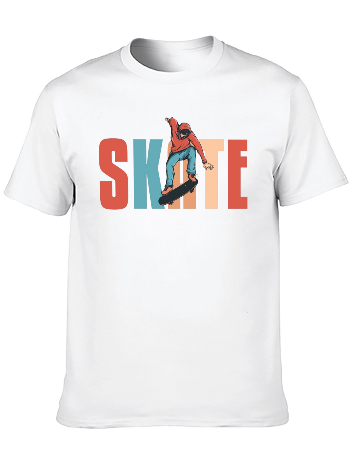 Skate T-Shirt | Retro Skateboarder Graphic Tee