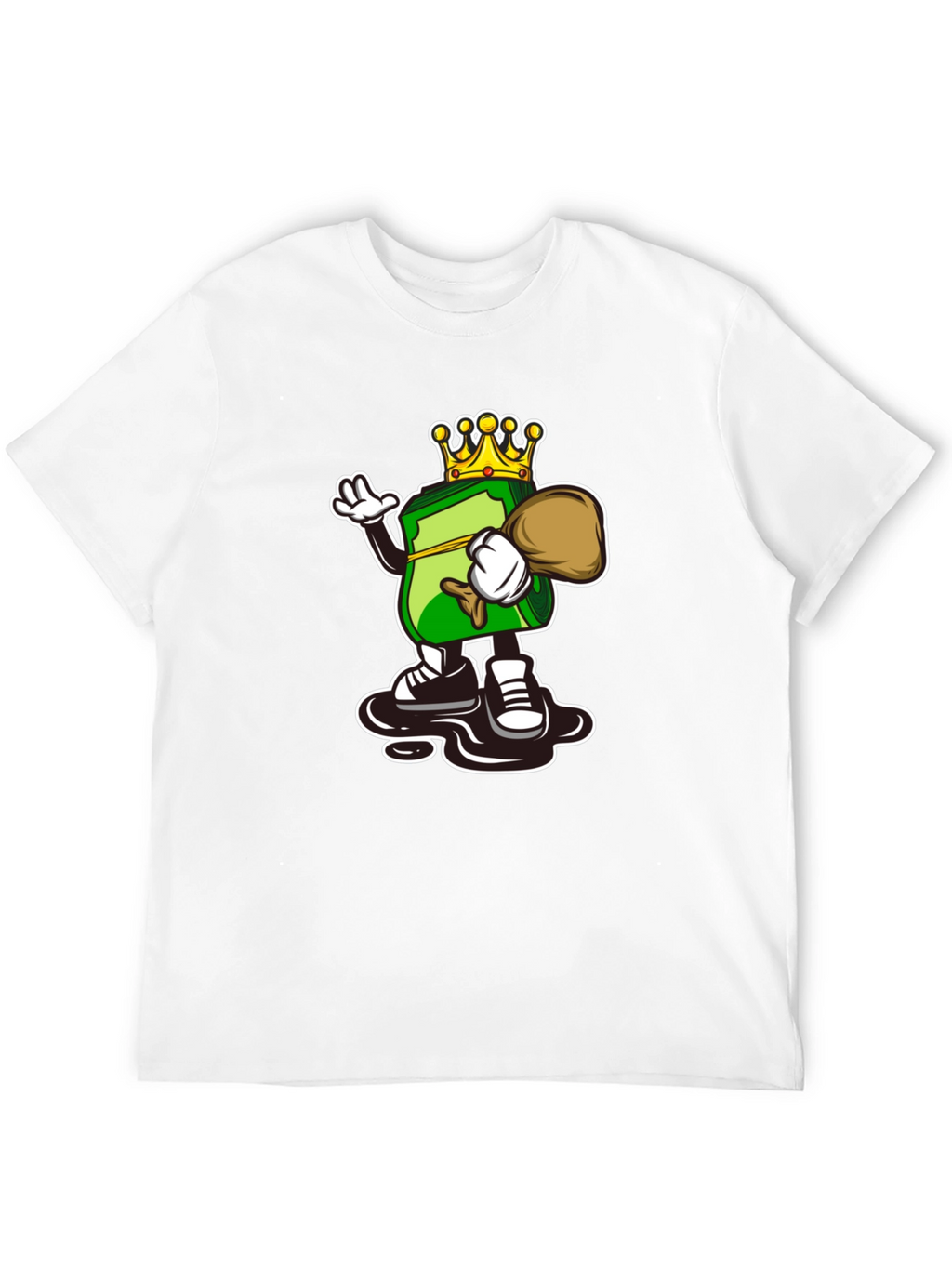 Money King Graphic Tee - Black