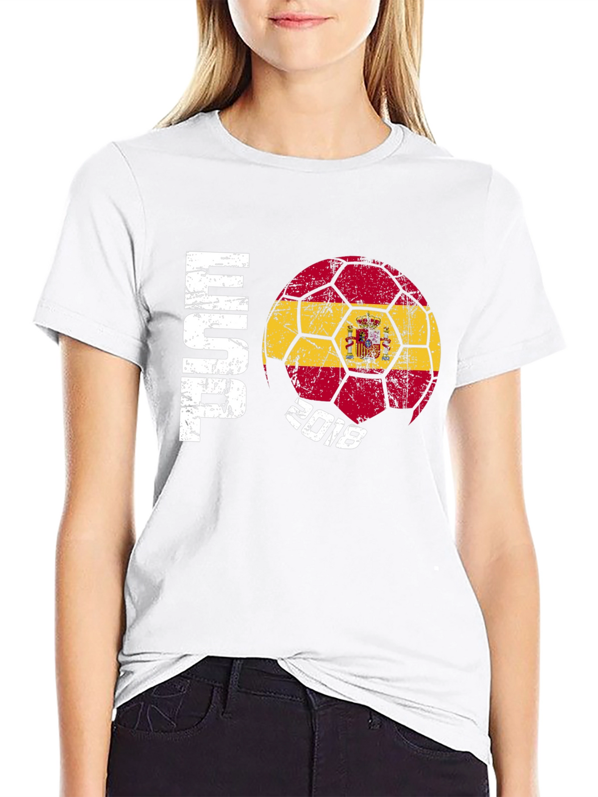 Spain Soccer T-Shirt - 2018 Football Tee