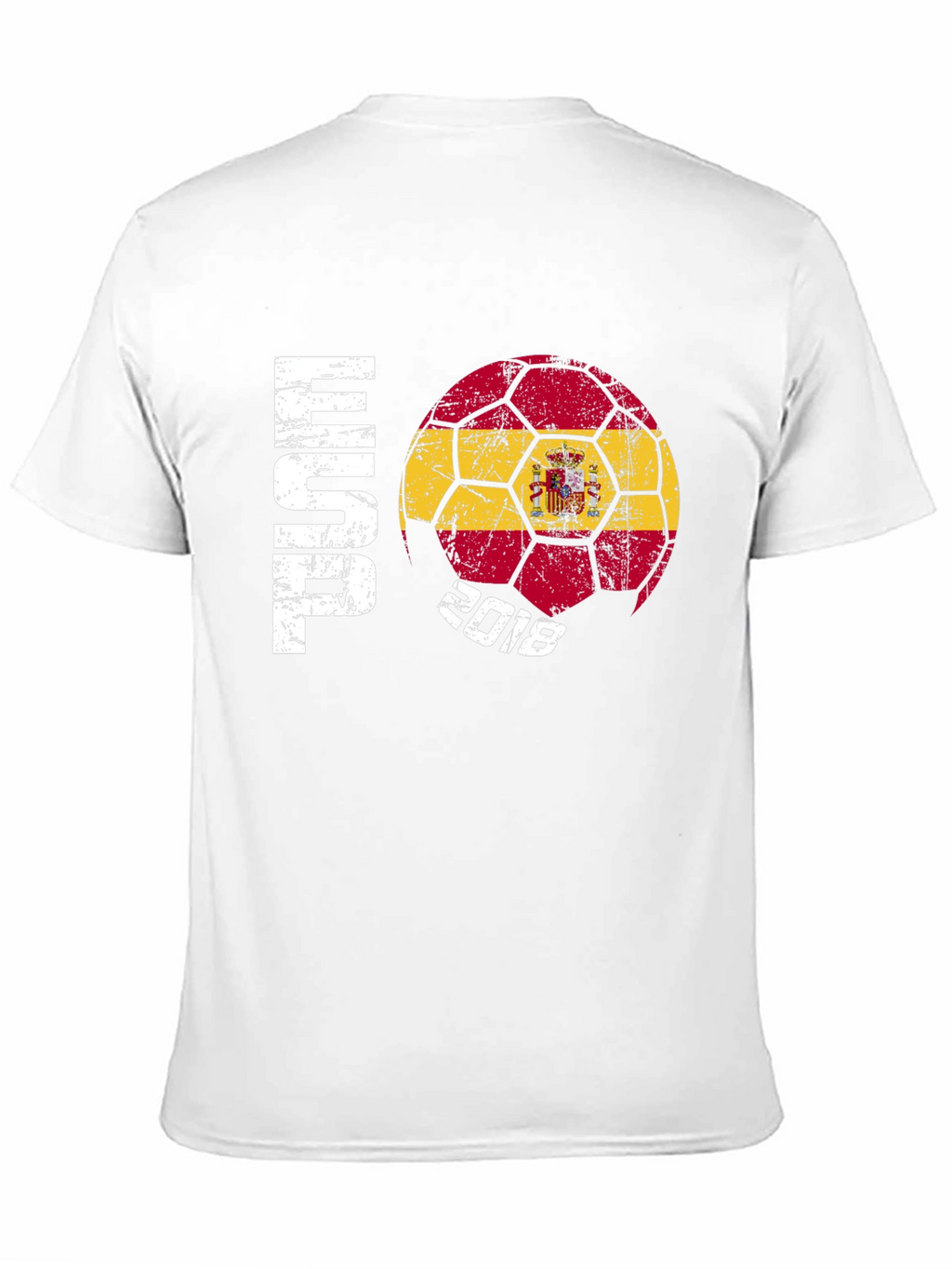 Spain Soccer T-Shirt - 2018 Football Tee