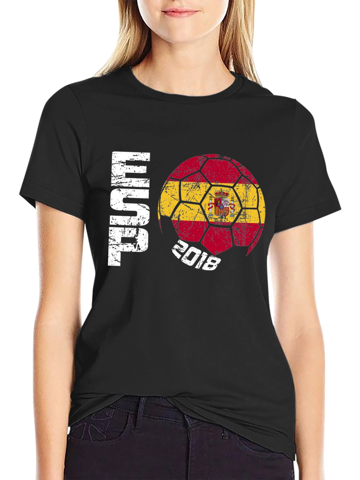 Spain Soccer T-Shirt - 2018 Football Tee