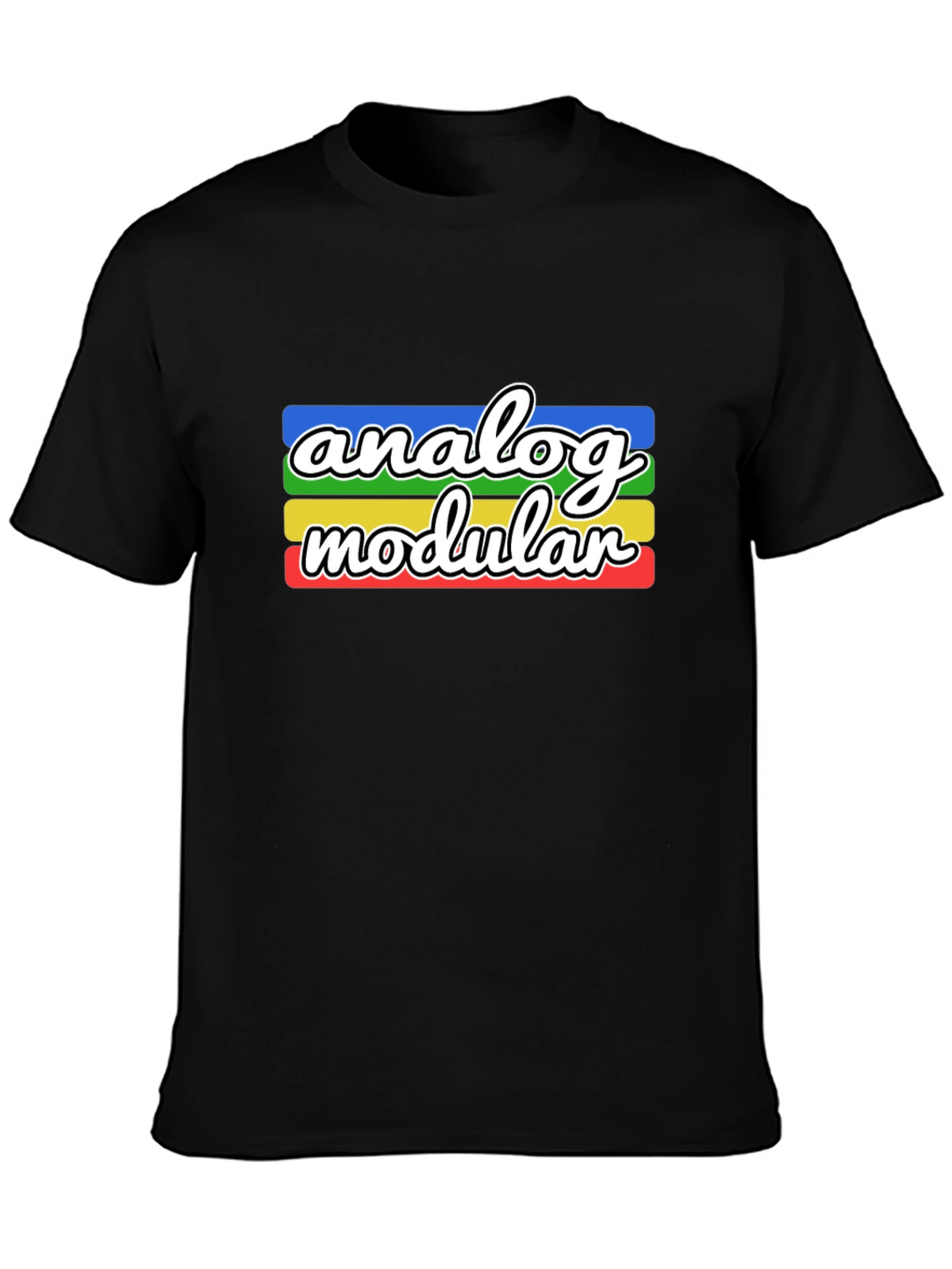 Analog Modular T-Shirt: Retro Synth Design