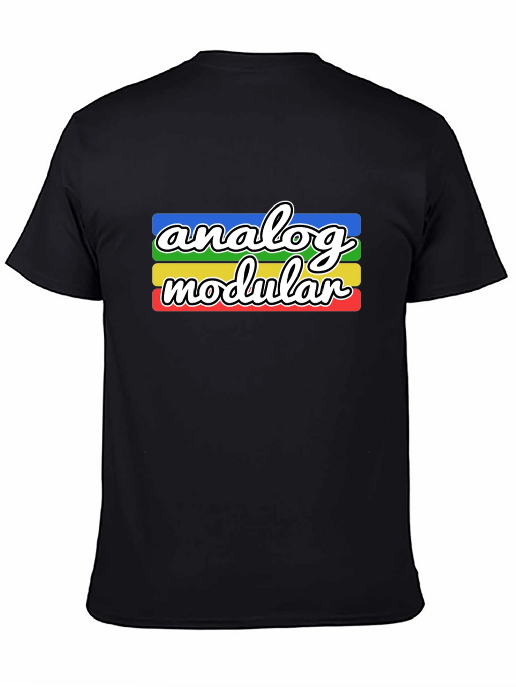Analog Modular T-Shirt: Retro Synth Design