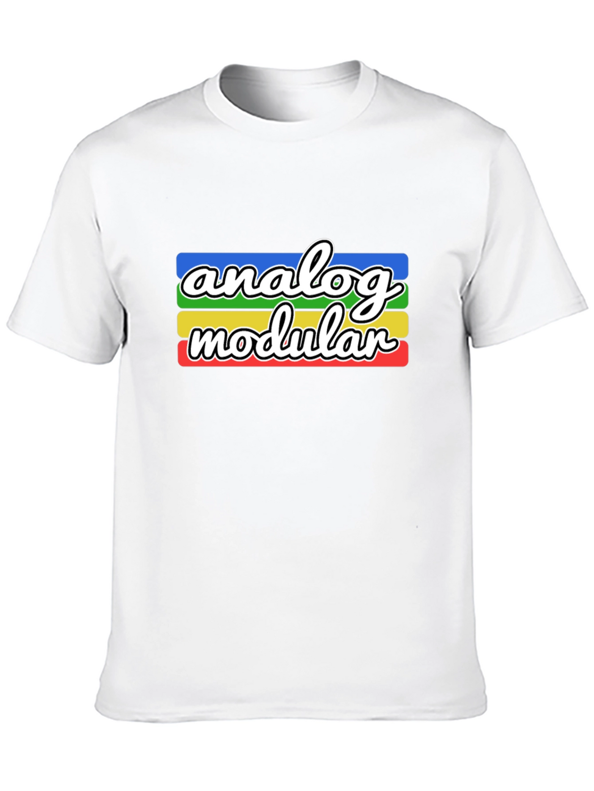 Analog Modular T-Shirt: Retro Synth Design