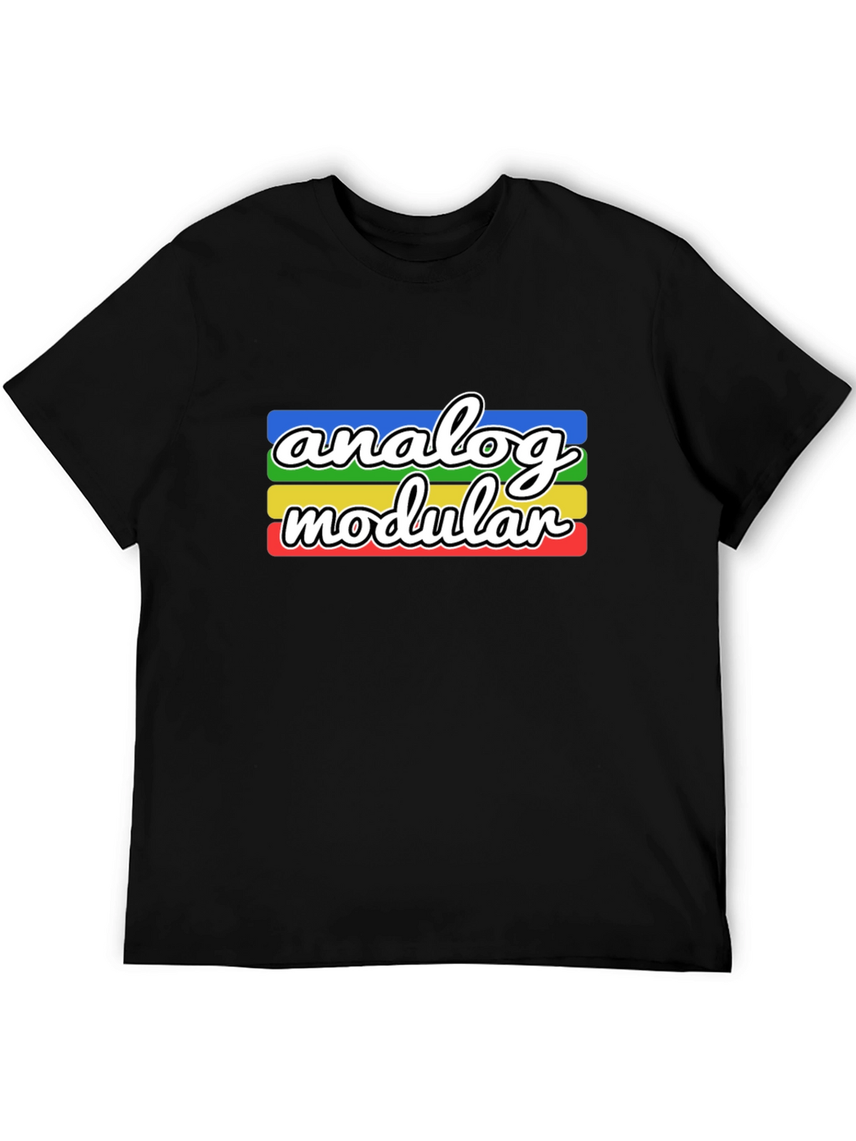 Analog Modular T-Shirt: Retro Synth Design