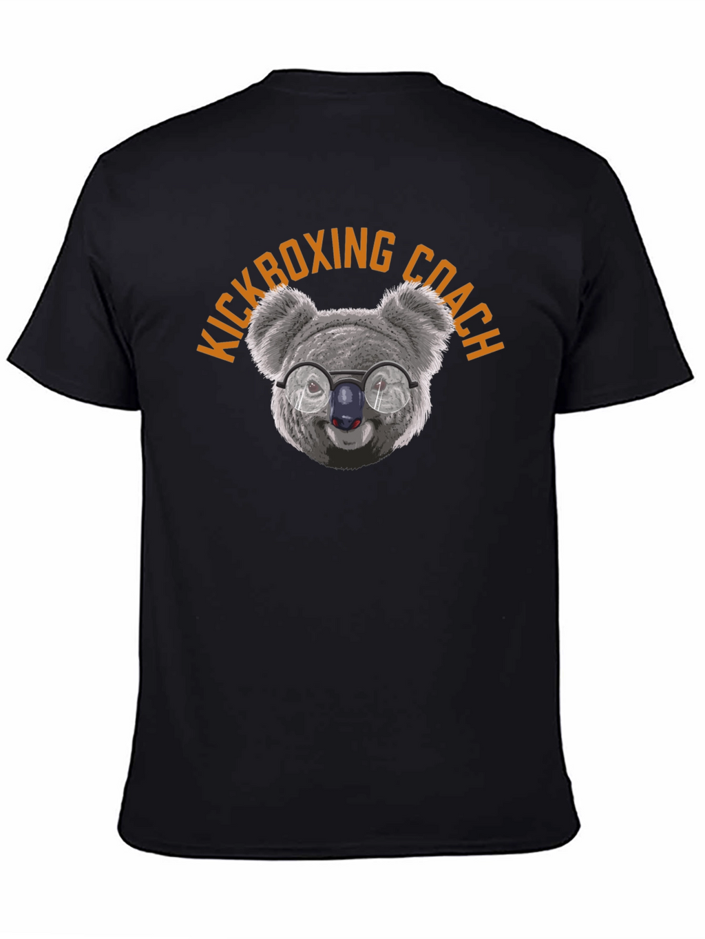 Koala Kickboxing Coach T-Shirt - Black