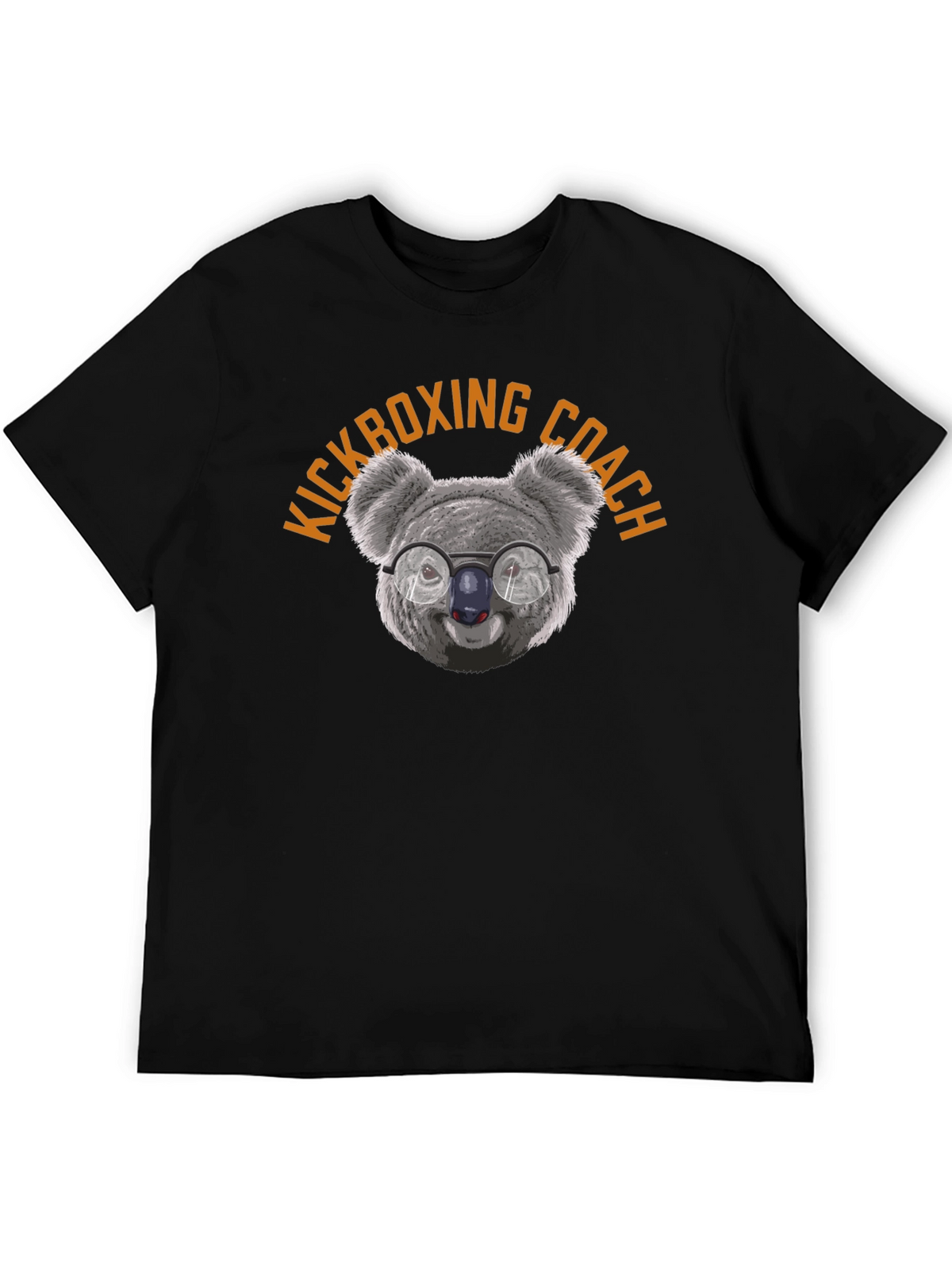 Koala Kickboxing Coach T-Shirt - Black