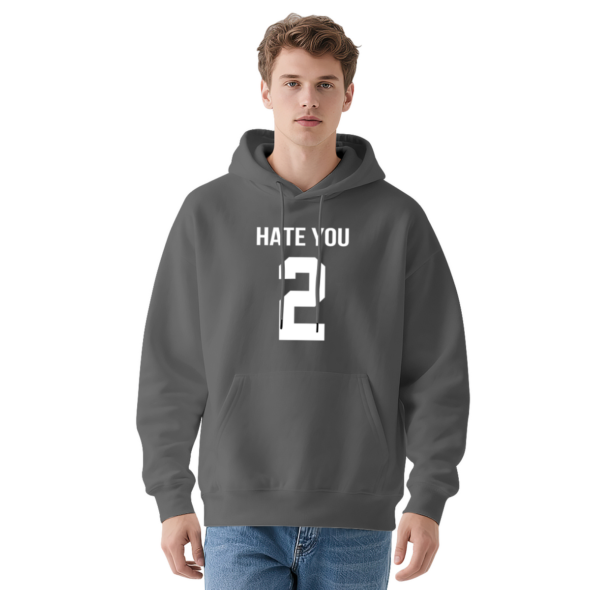 "HATE YOU" Statement Pullover