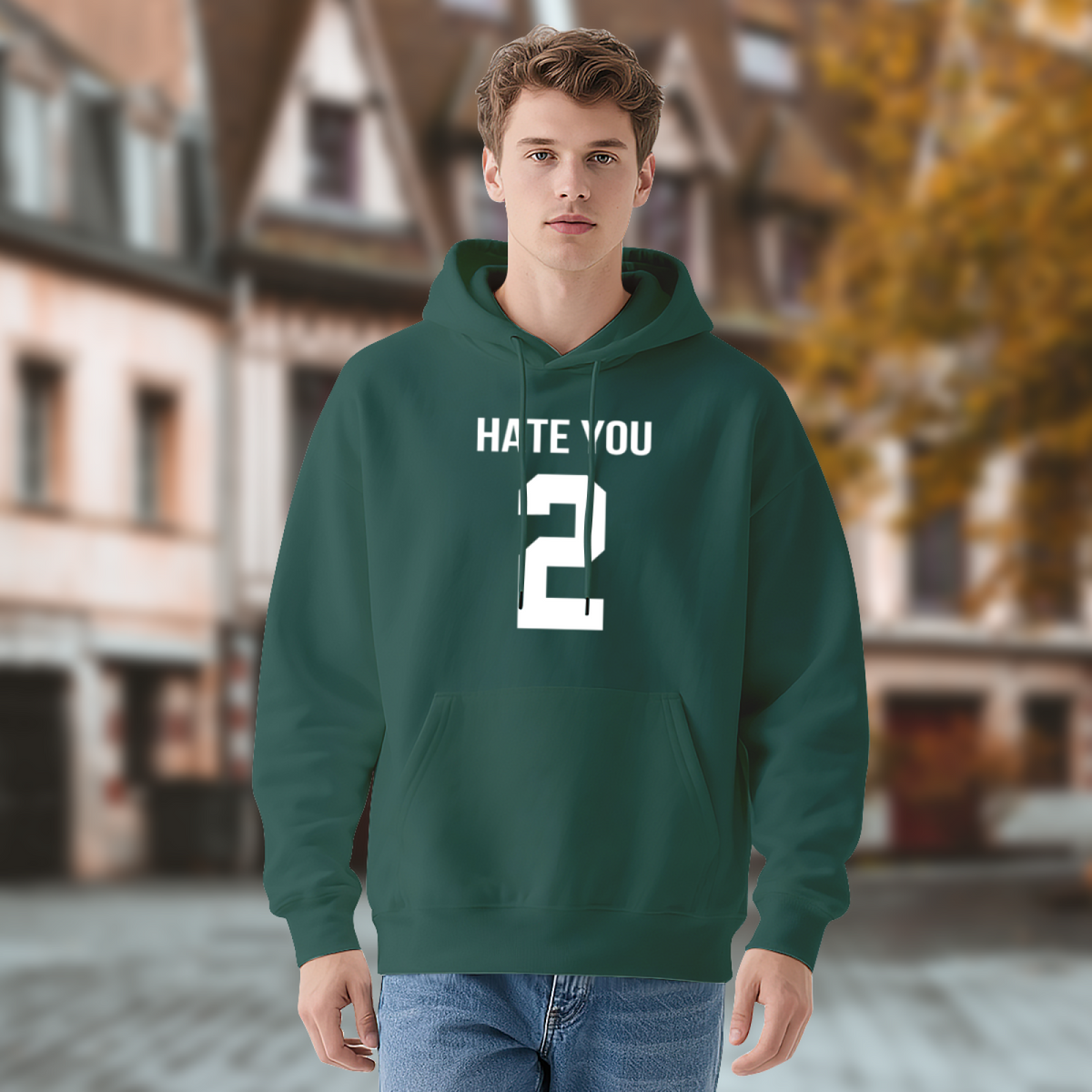 "HATE YOU" Statement Pullover